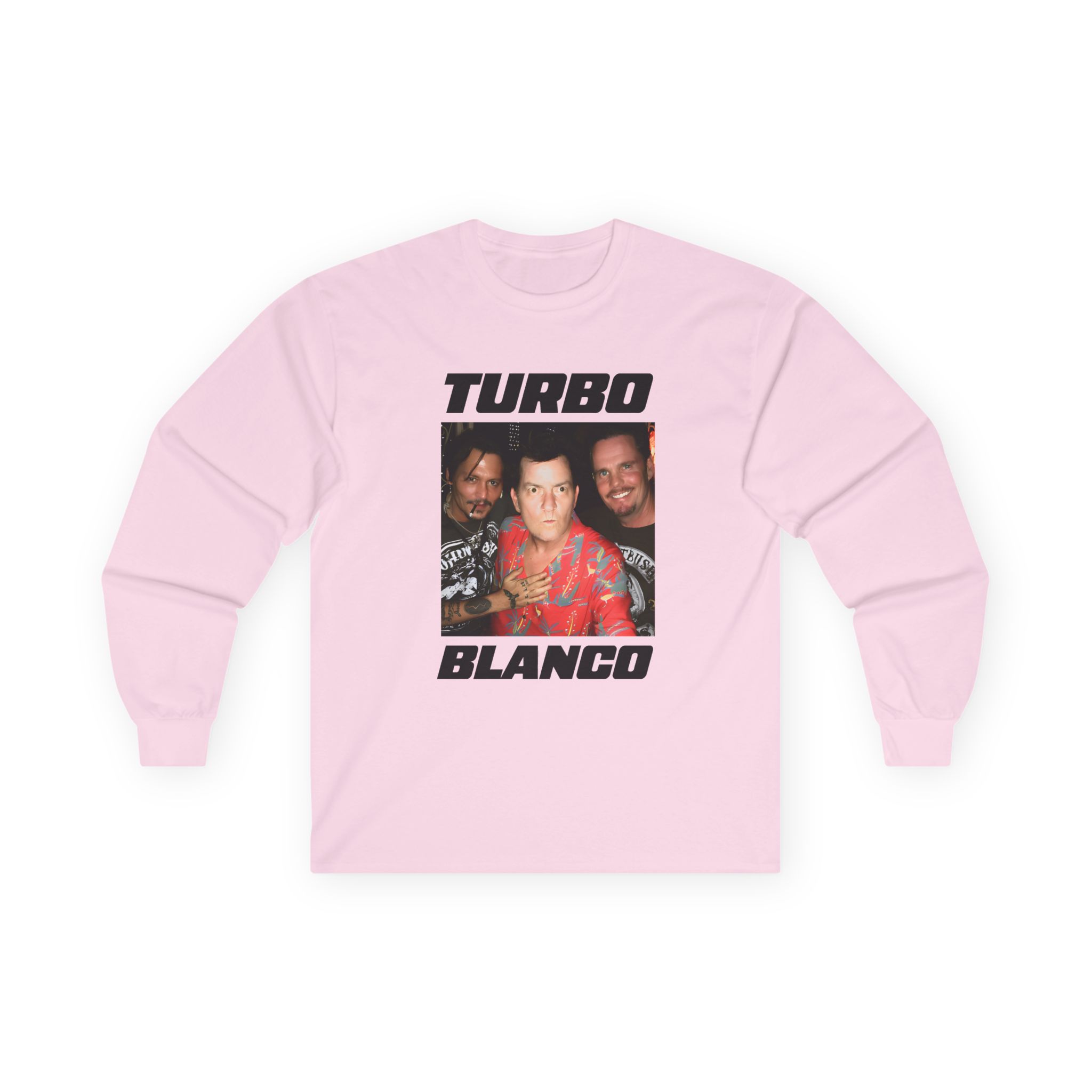 Chris Lorenzo Turbo Blanco Unisex Ultra Cotton Long Sleeve Tee - Image 11