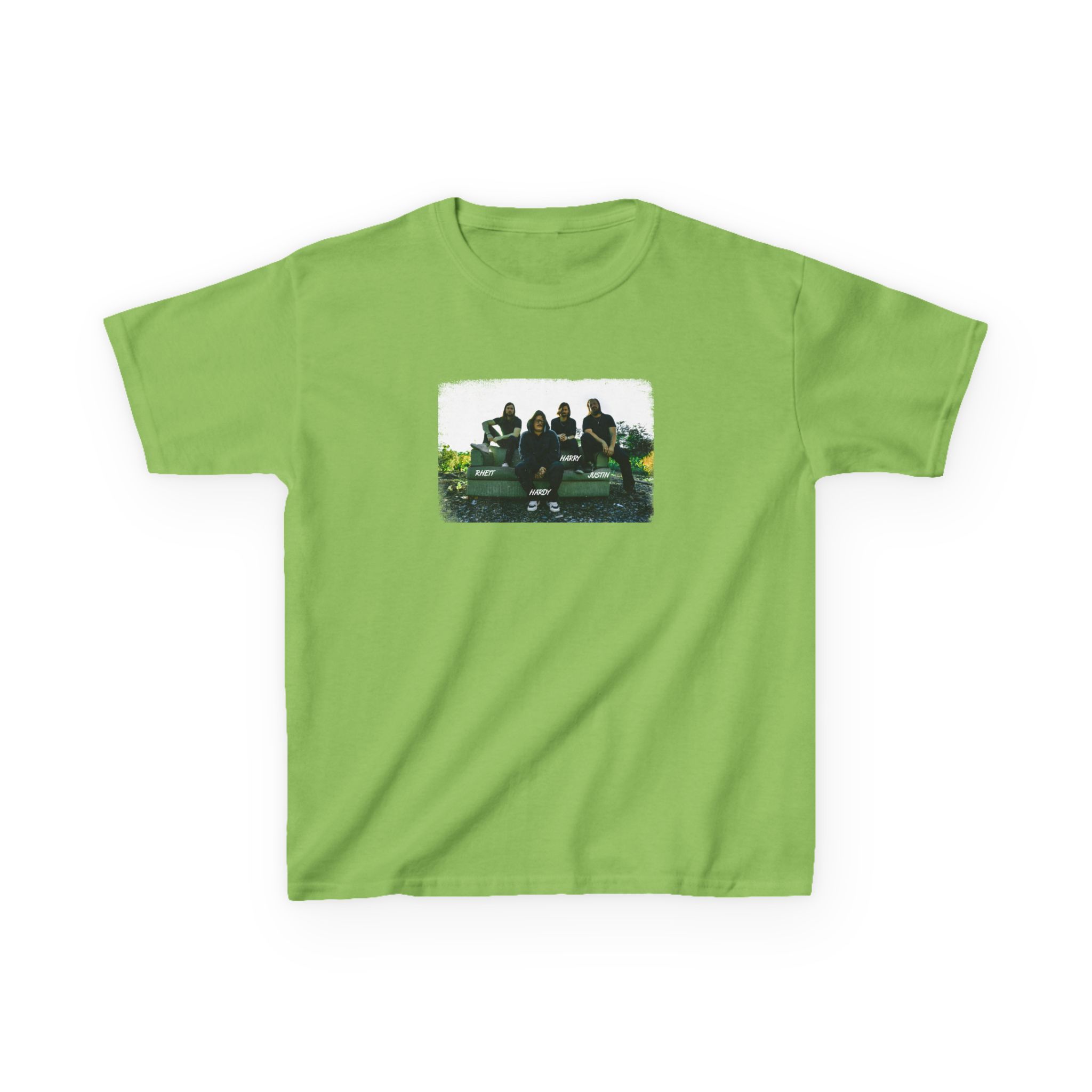 Hd Band Photo Kids Heavy Cotton™ Tee - Image 5