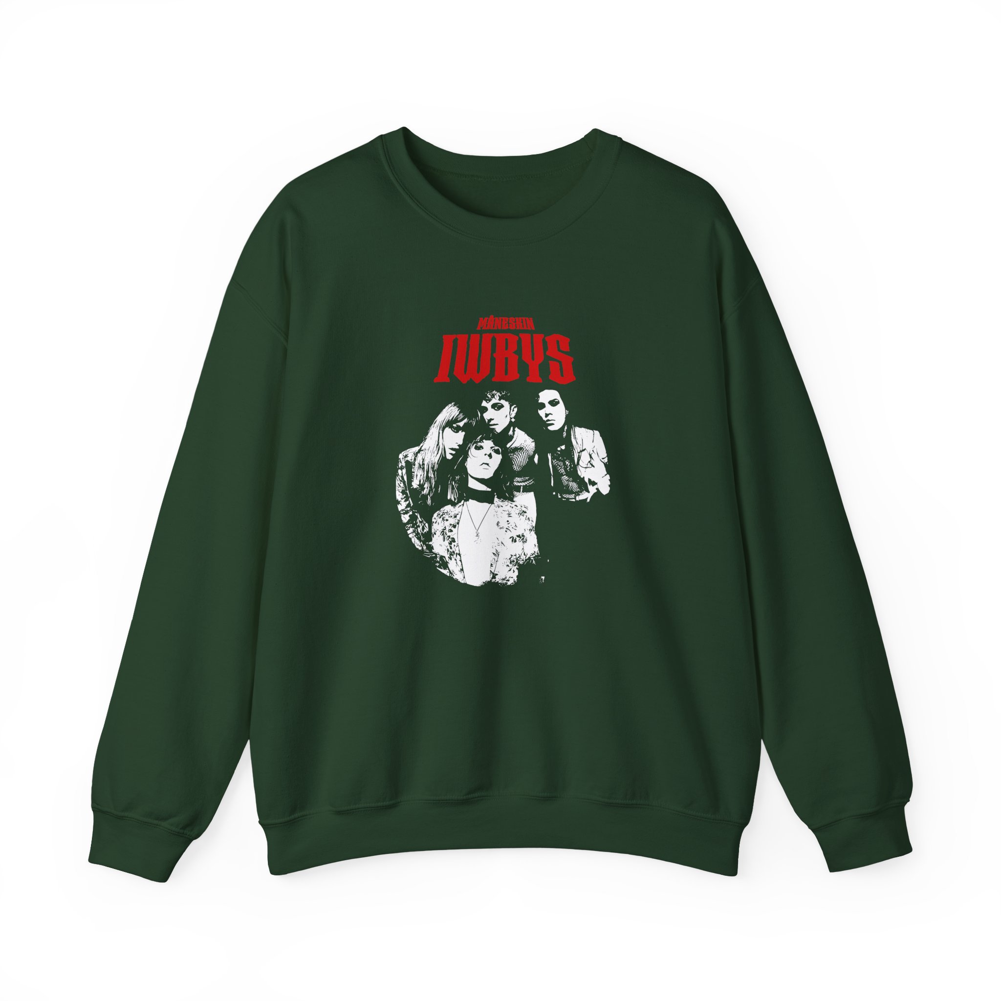 Maneskin IWBYS Unisex Heavy Blend™ Crewneck Sweatshirt - Image 7