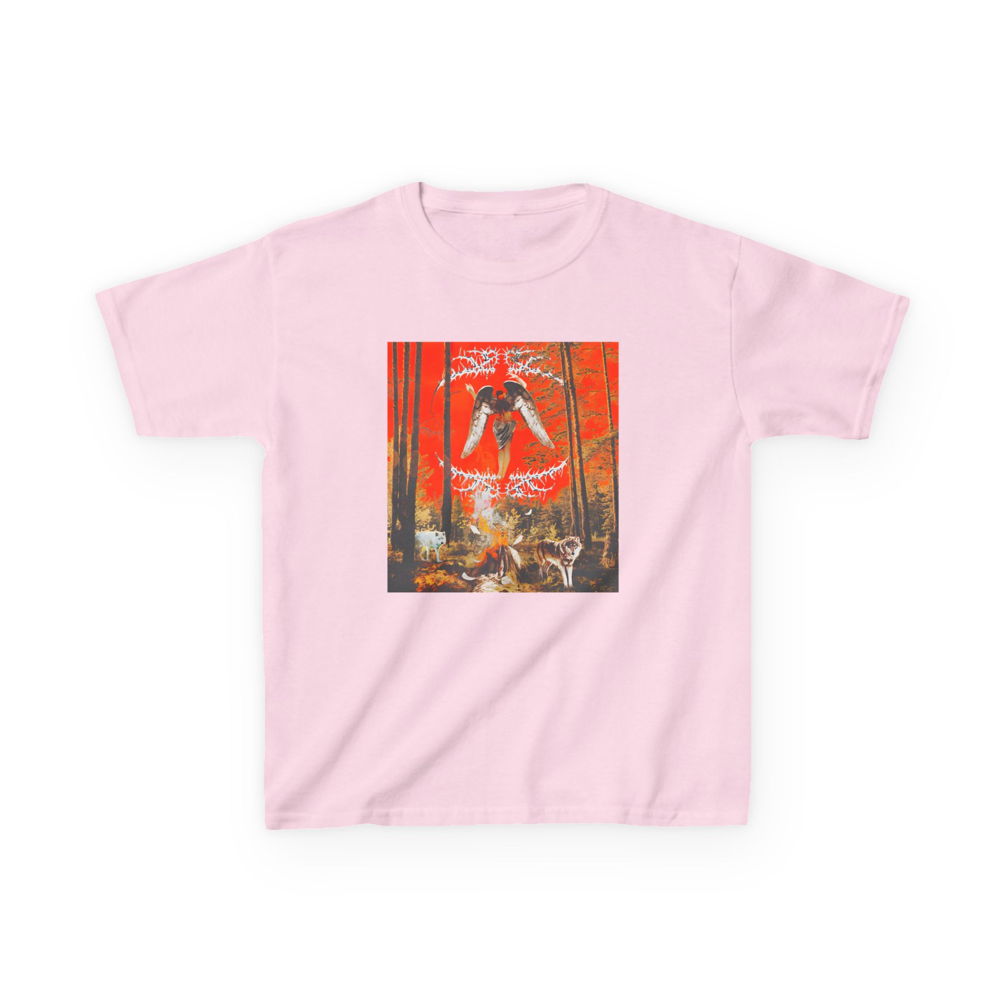 Knocked Loose Upon Loss Wolves Kids Heavy Cotton™ Tee - Image 7