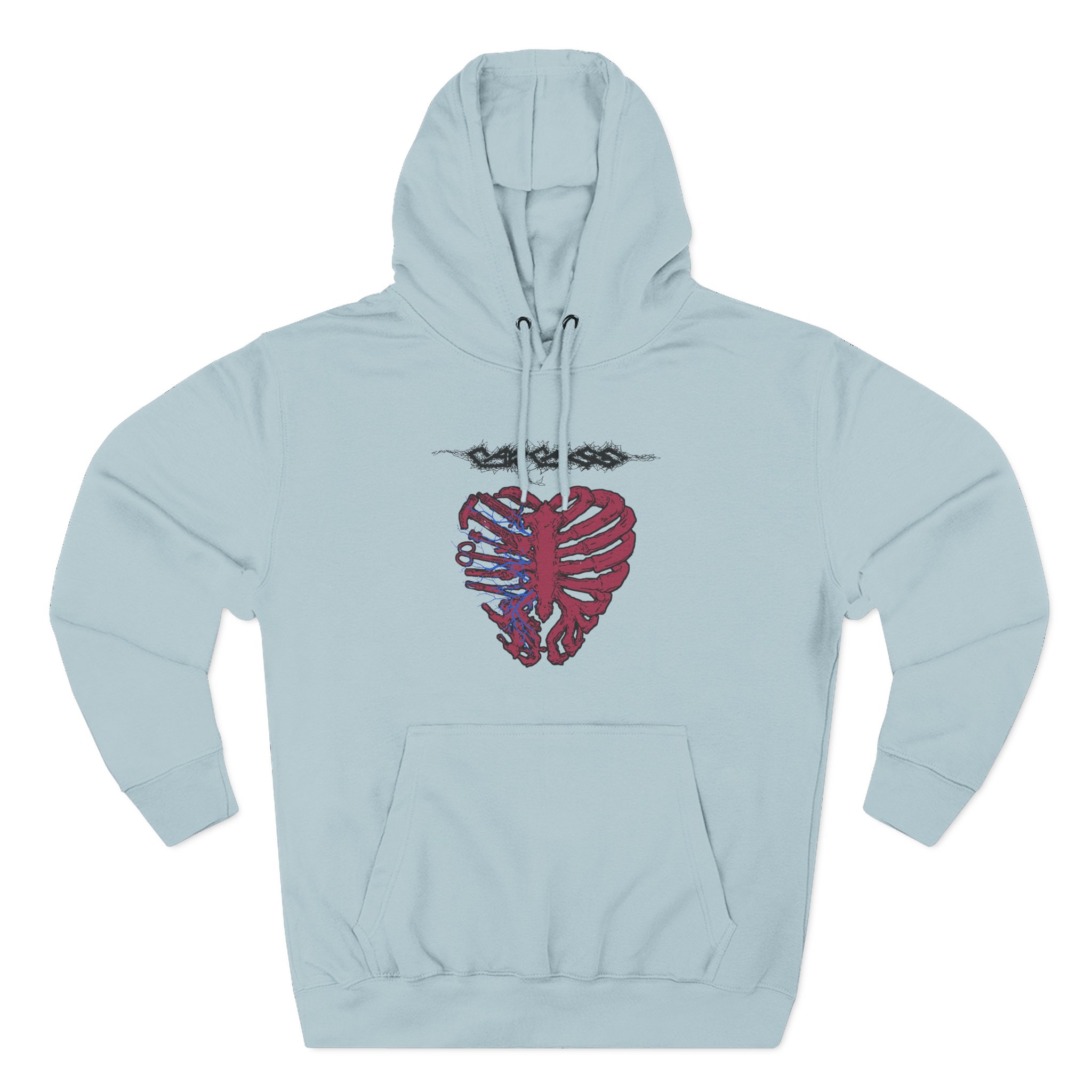 Carcass Three-Panel Fleece Hoodie - Image 11