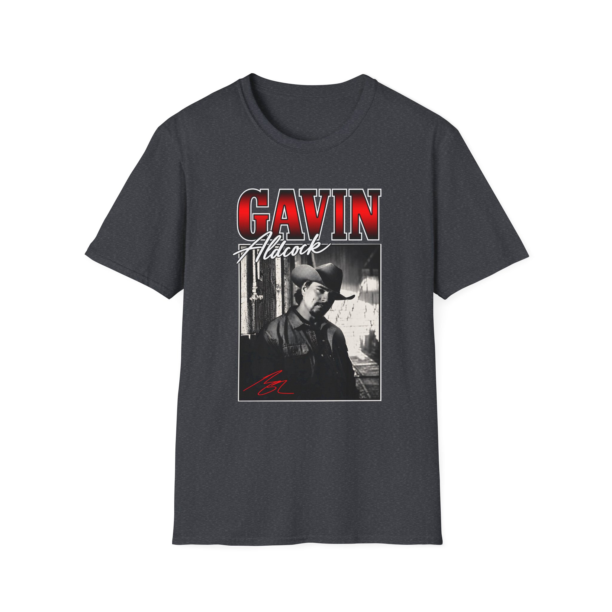 Gavin Adcock Signature Unisex Softstyle T-Shirt - Image 17
