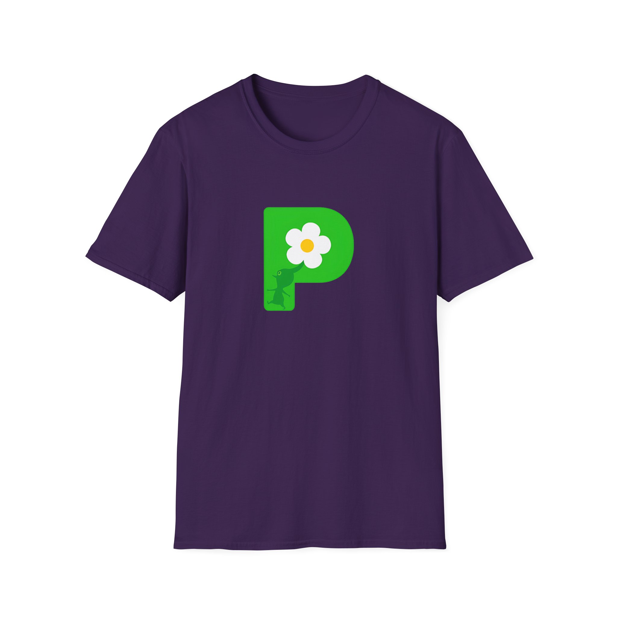 NTD Pikmin Logo Unisex Softstyle T-Shirt - Image 21