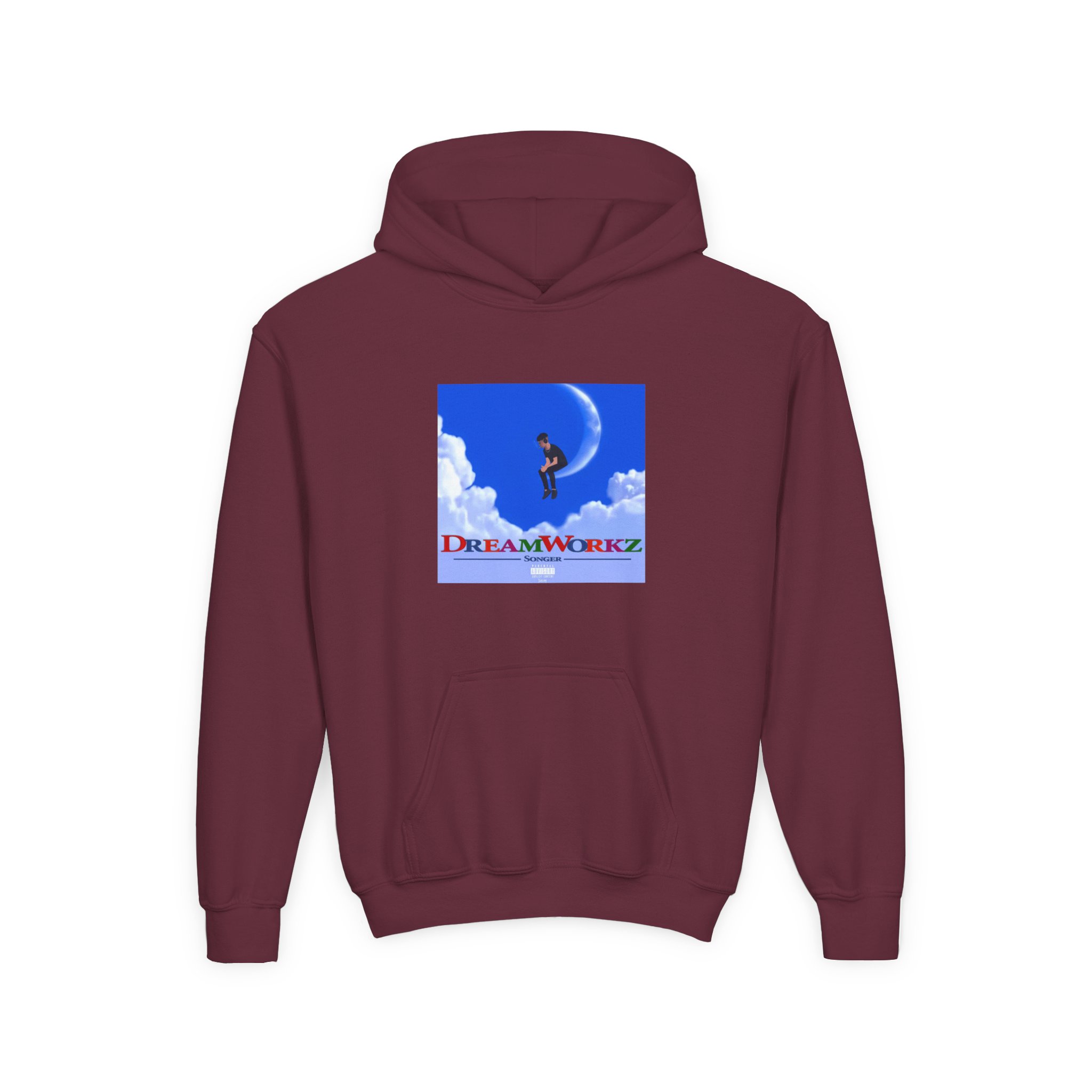Songer Dream Workz Youth Heavy Blend Hooded Sweatshirt - Image 3