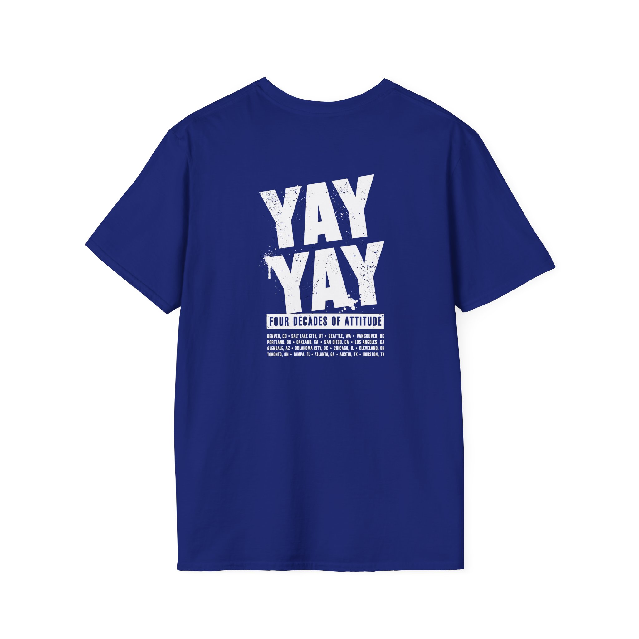 Ice Cube Yay Yay Tour Unisex Softstyle T-Shirt - Image 24