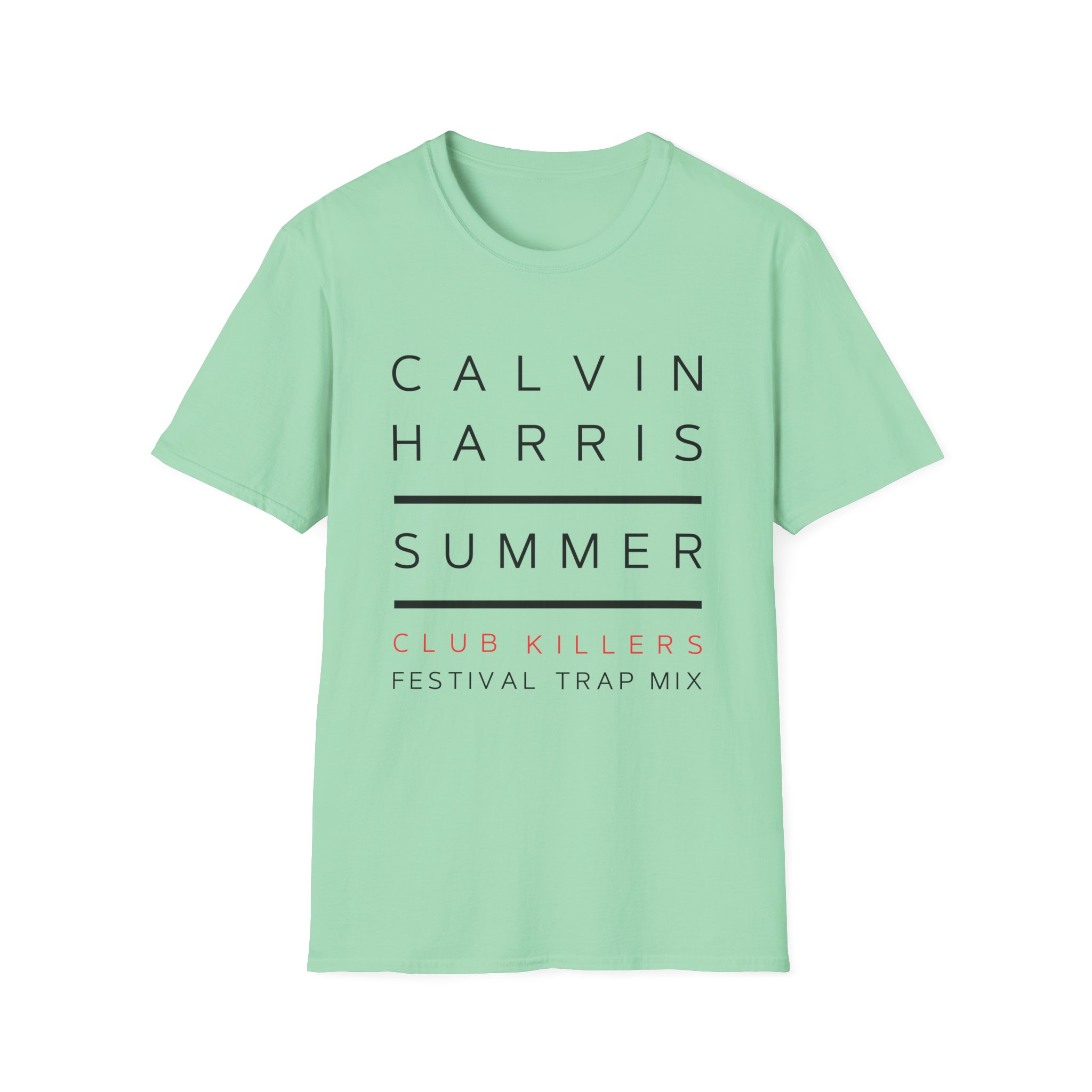 Calvin Harris Summer 4 Album Cover Unisex Softstyle T-Shirt - Image 19