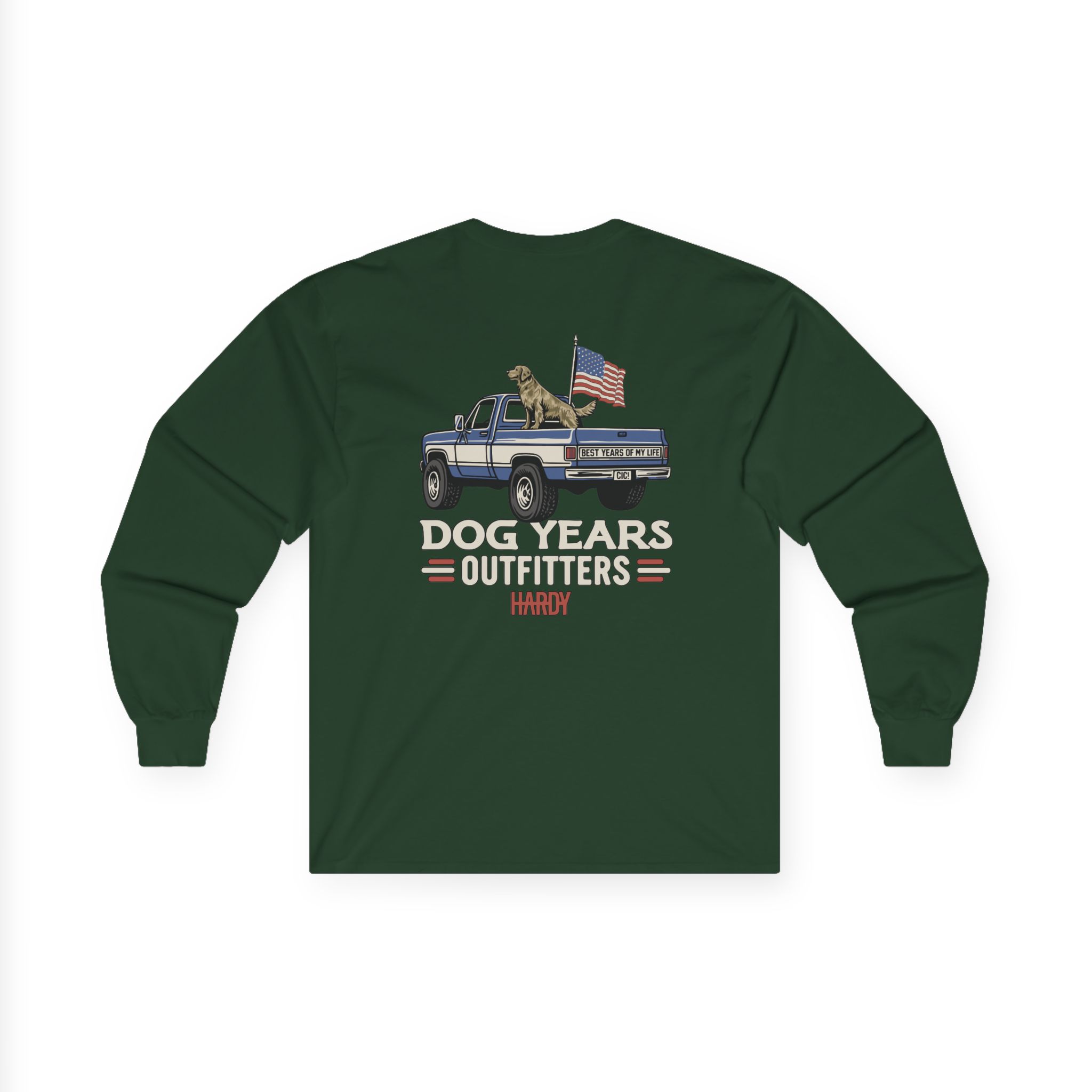 Hd dog years Unisex Ultra Cotton Long Sleeve Tee - Image 6