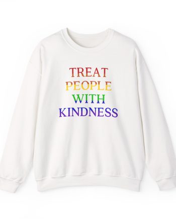 Love on Tour Treat People With Kindness Unisex Heavy Blend™ Crewneck Sweatshirt