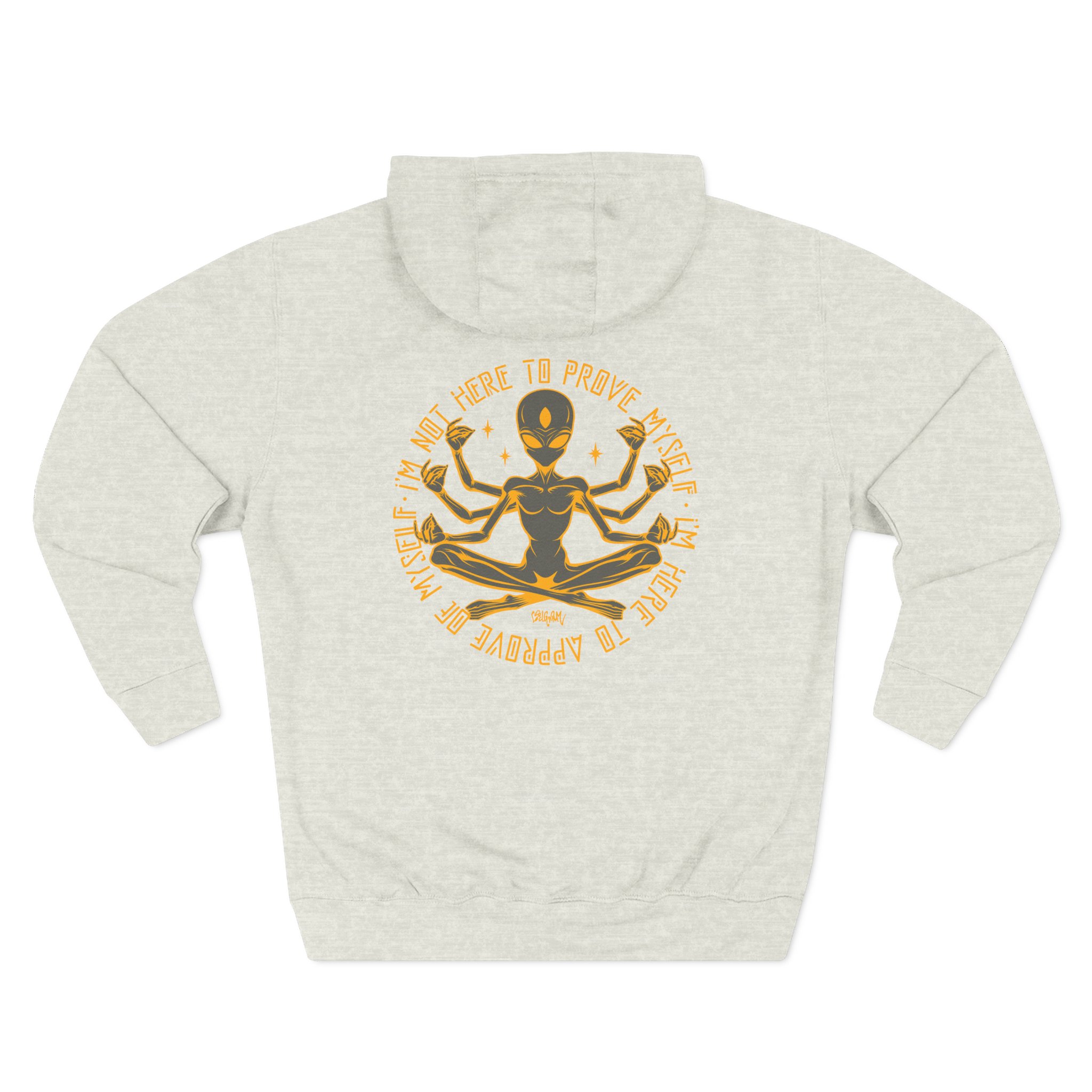Lsdream Cosmic Upgrade Three-Panel Fleece Hoodie - Image 10