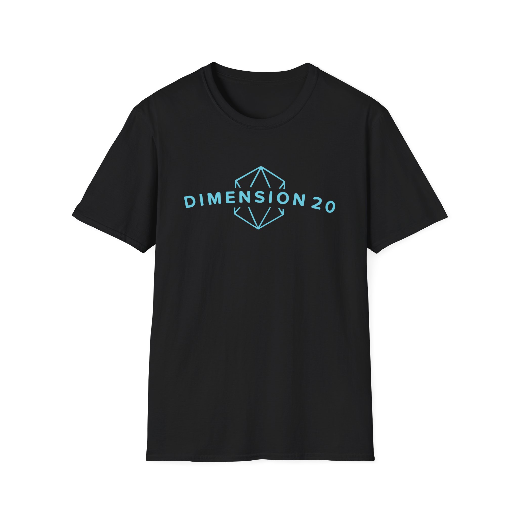 Dropout Dimension 20 Logo Unisex Softstyle T-shirt