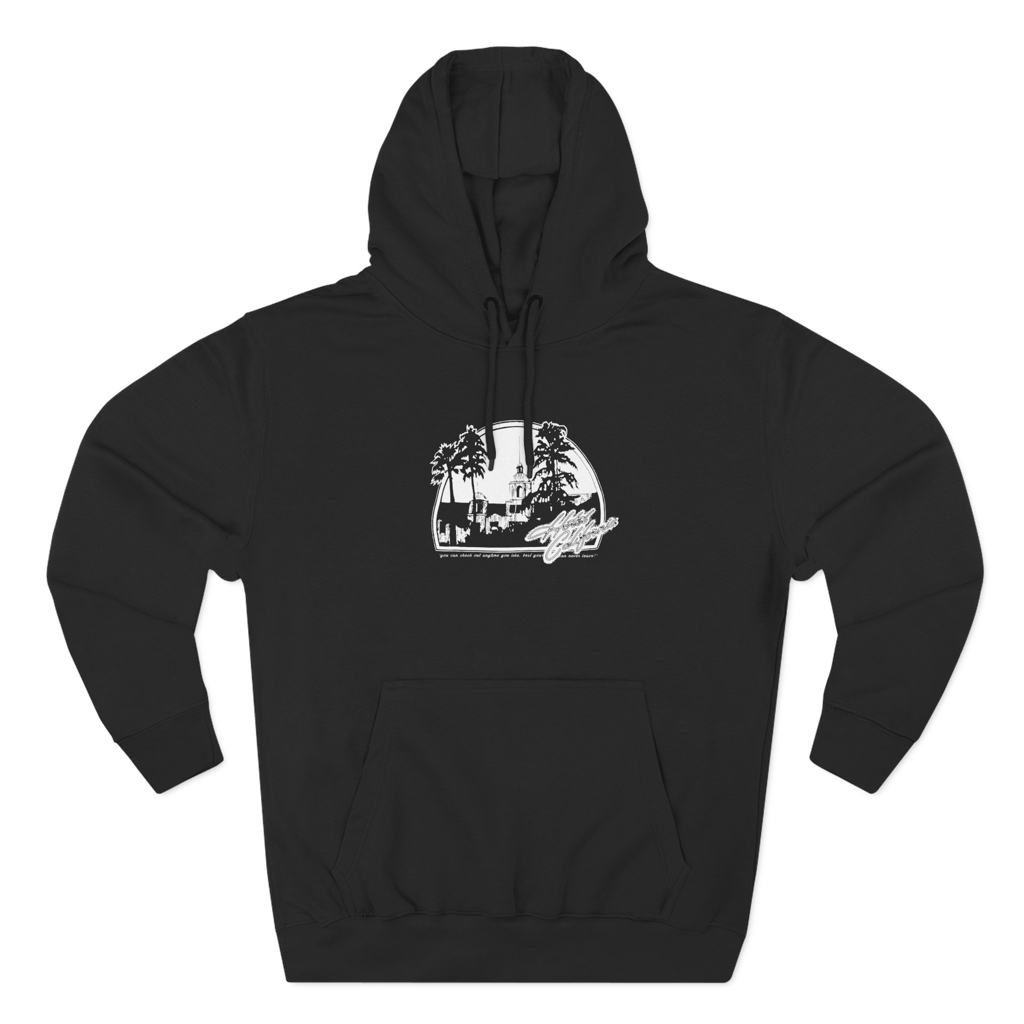 The Eagles Hotel California Three-Panel Fleece Hoodie