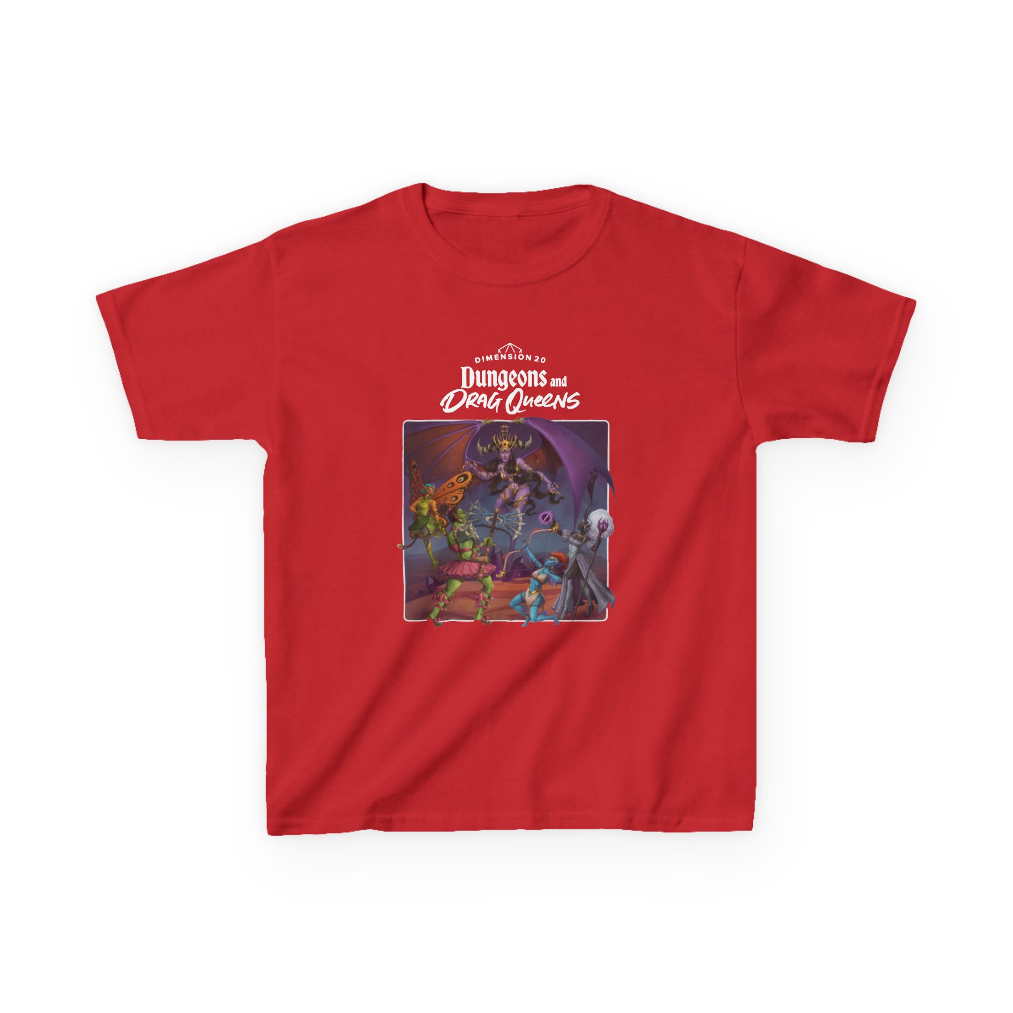 Dropout Dungeons and Drag Queens Kids Heavy Cotton™ Tee - Image 9