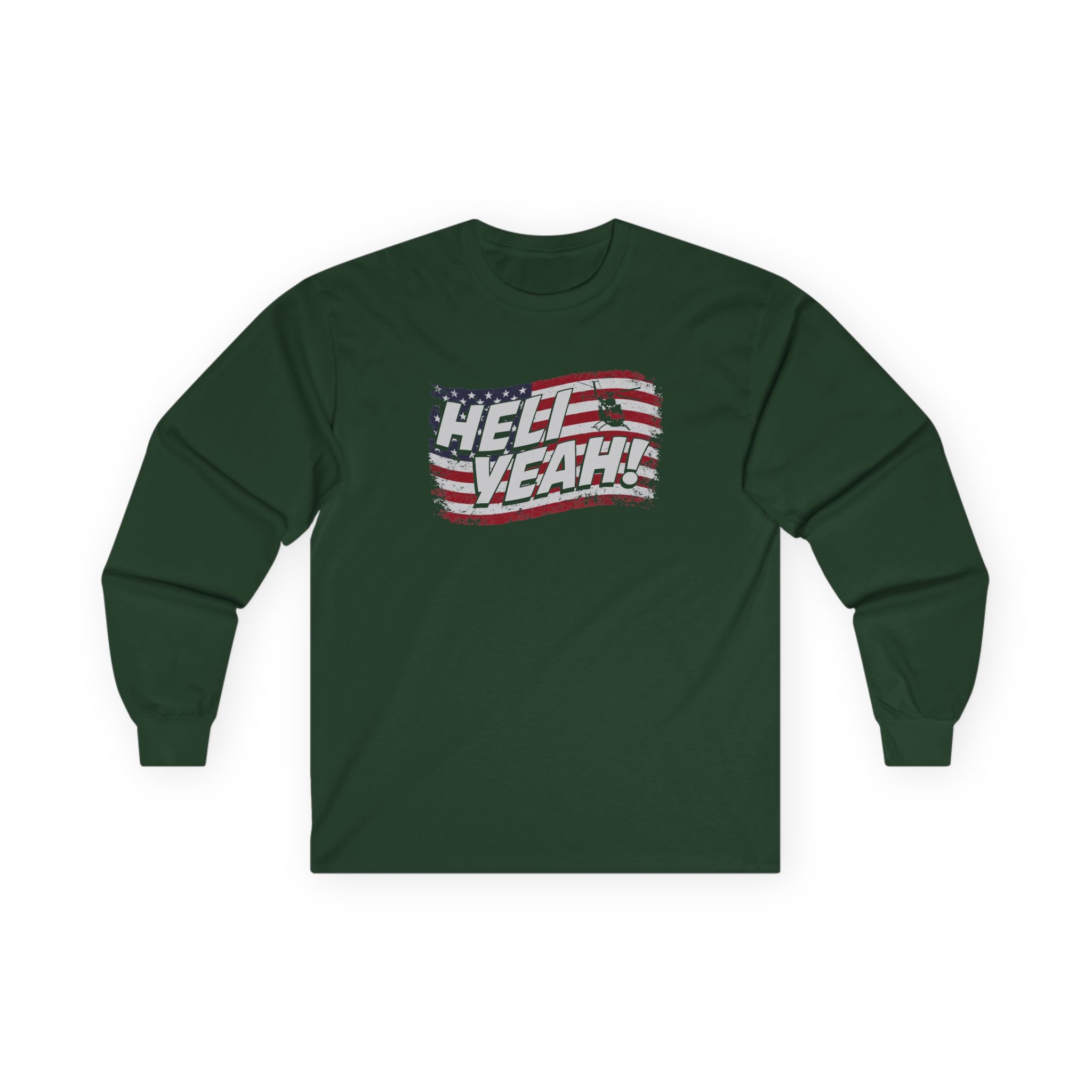 Roman Atwood Heli Yeah Unisex Ultra Cotton Long Sleeve Tee - Image 5