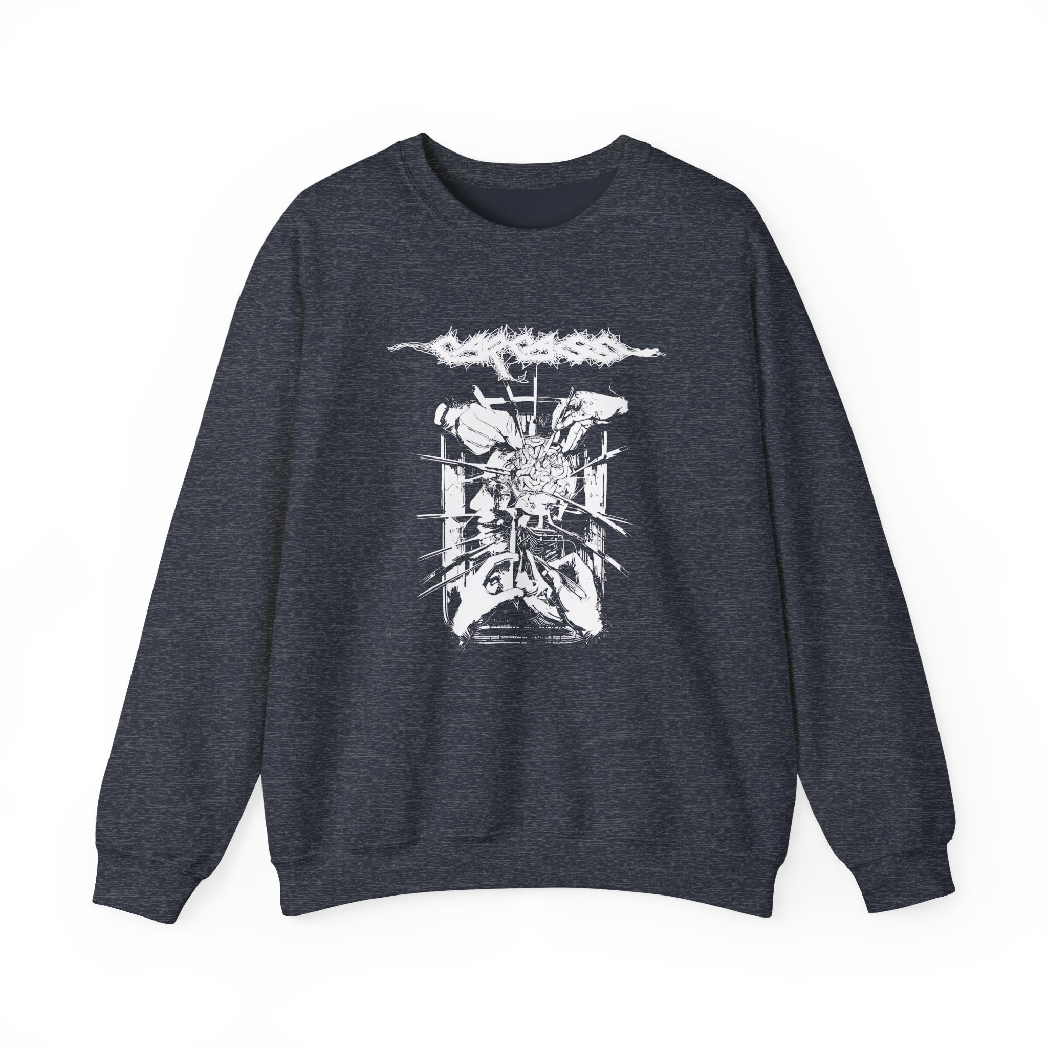 Carcass Rotten to the Gore Unisex Heavy Blend™ Crewneck Sweatshirt - Image 11
