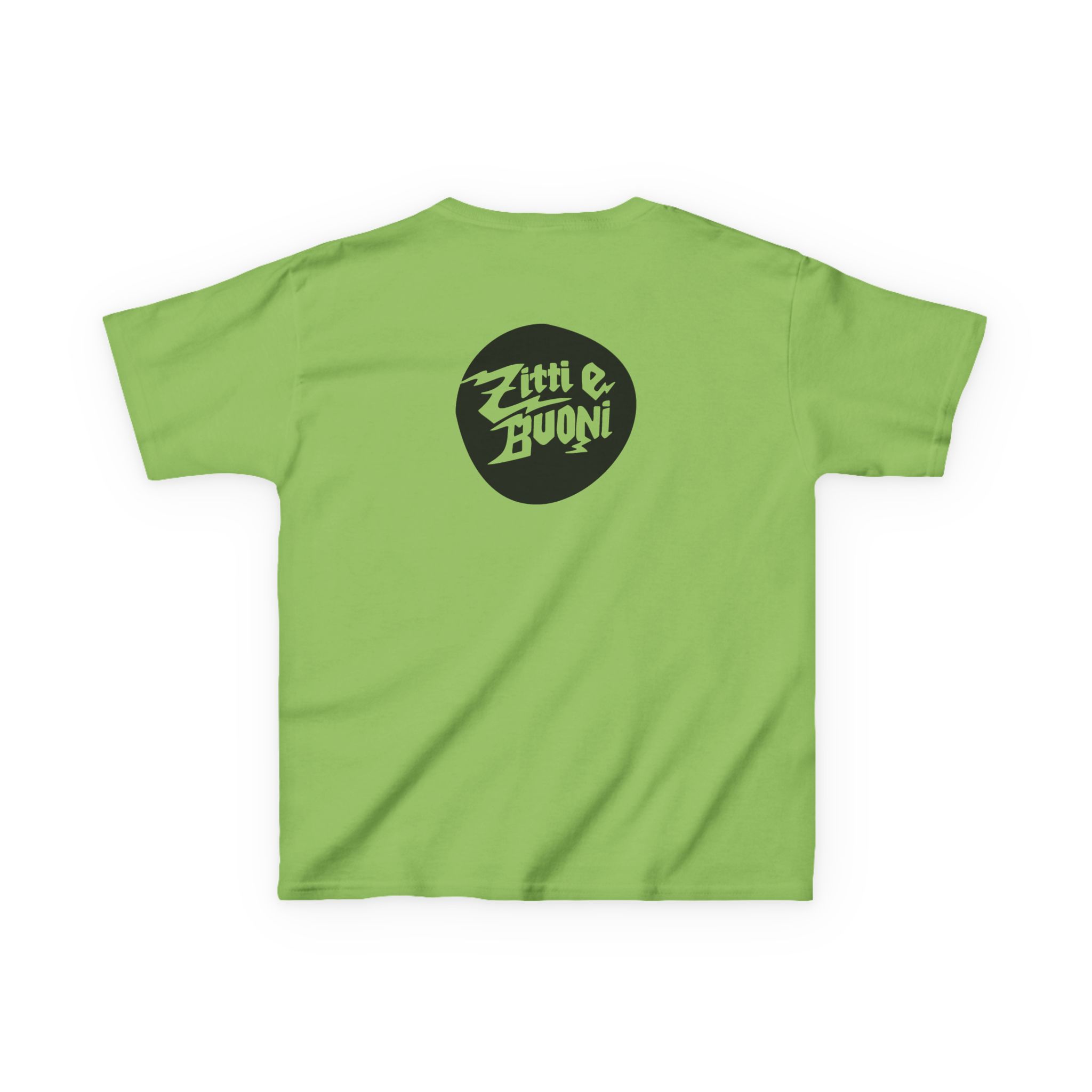 Kids Maneskin Pocket Logo & Zitti e Buoni Circle Heavy Cotton™ Tee - Image 10