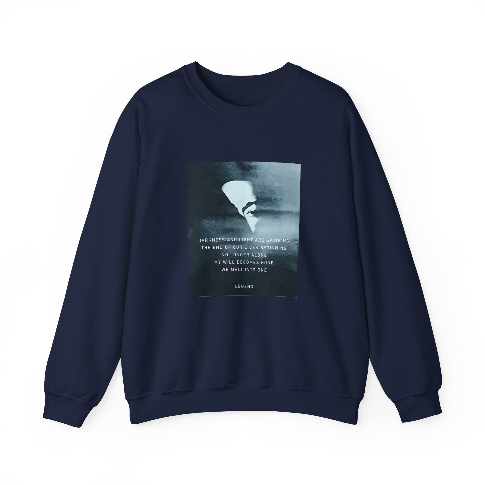 John Legend Darkness Lyrics Unisex Heavy Blend™ Crewneck Sweatshirt - Image 21