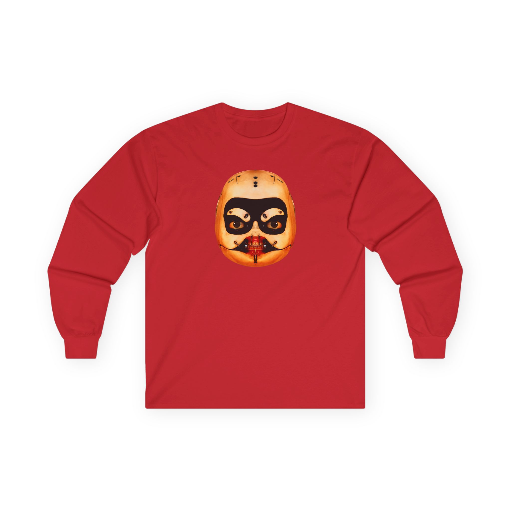 Daft Punk Human After All Red Technologic Unisex Ultra Cotton Long Sleeve Tee