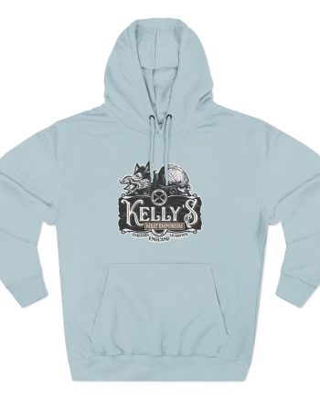Carcass Kelly's Meat Emporium Three-Panel Fleece Hoodie
