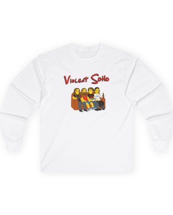 Violent Soho Springfield 4122 Unisex Ultra Cotton Long Sleeve Tee