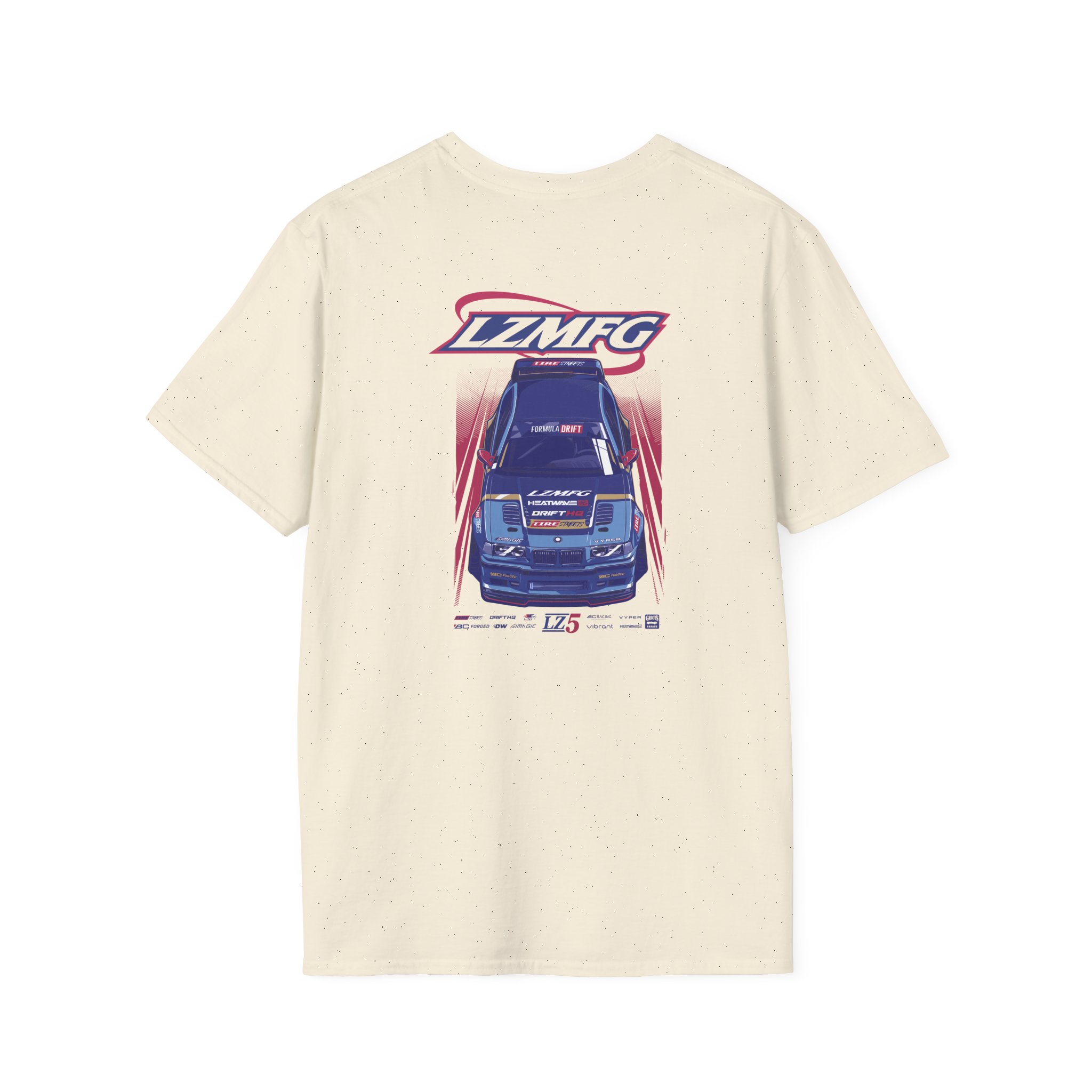 Adam LZ 2025 E36 Team Unisex Softstyle T-Shirt - Image 8