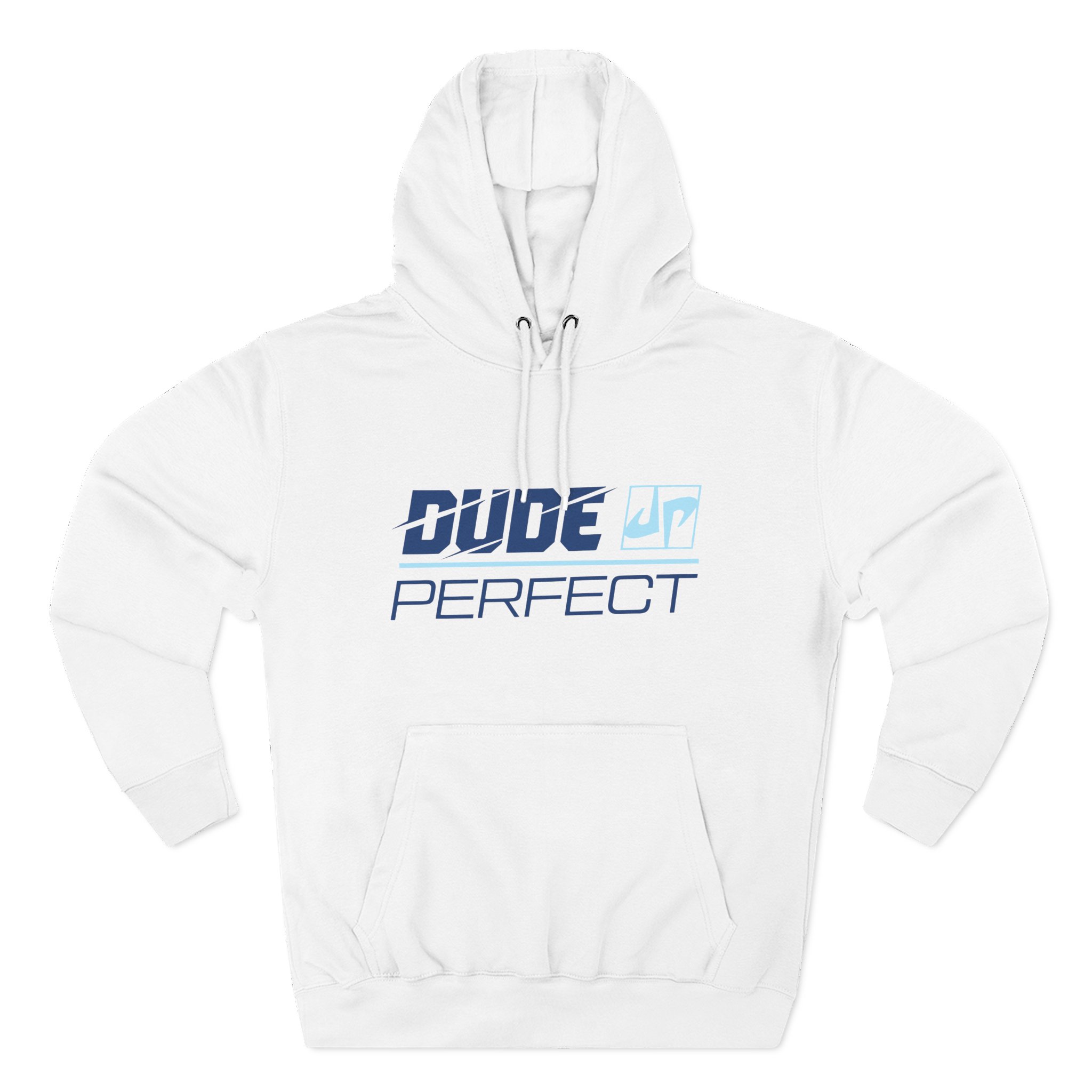 Dude Perfect Slash Wordmark Three-Panel Fleece Hoodie - Image 3