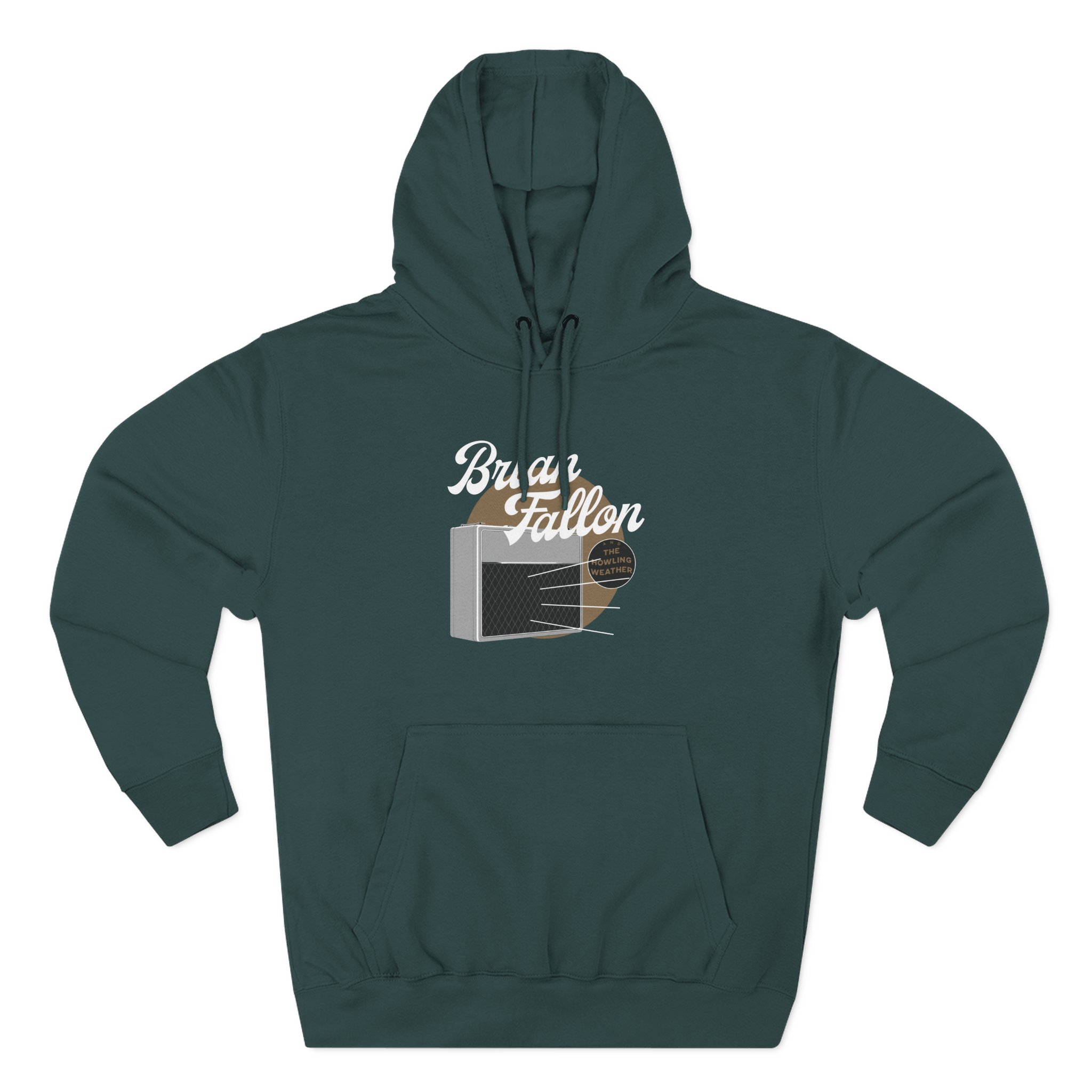 Brian Fallon Amp Three-Panel Fleece Hoodie - Image 5