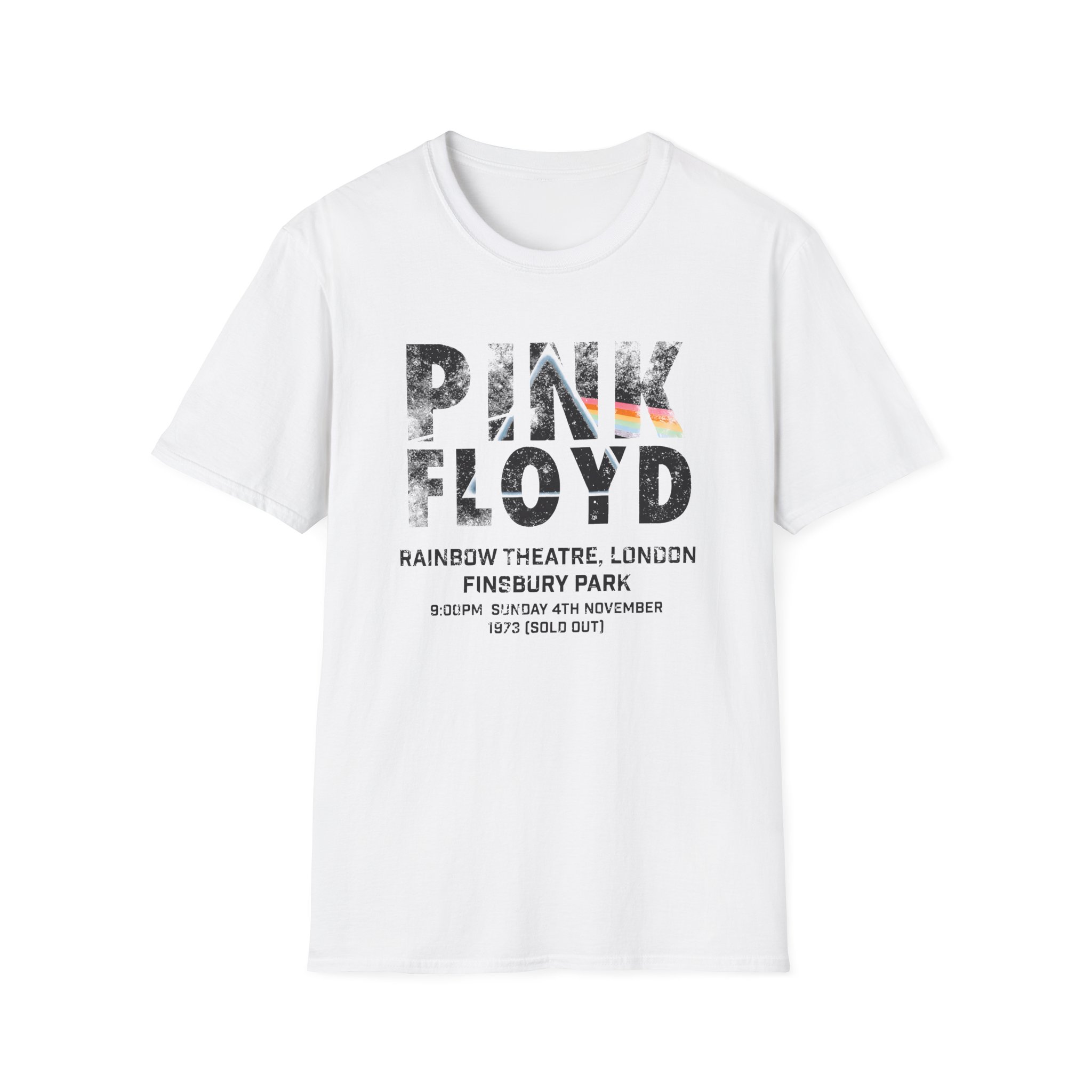 Pink Floyd Rainbow Unisex Softstyle T-shirt