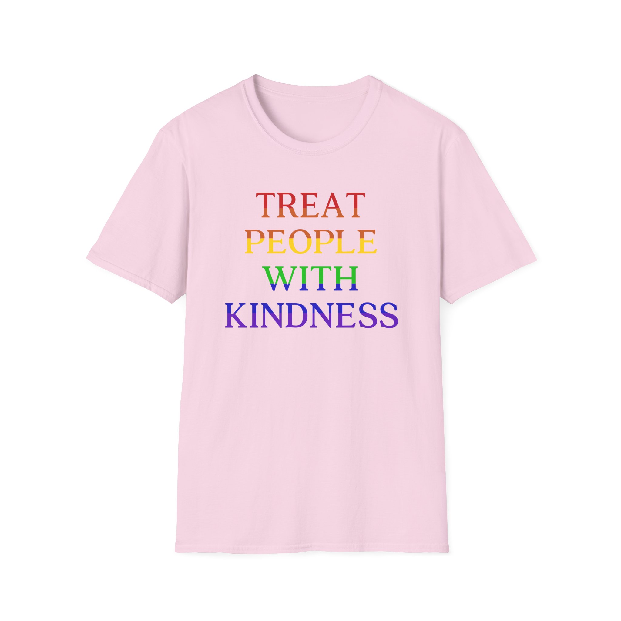 Love on Tour Treat People With Kindness Unisex Softstyle T-Shirt - Image 7