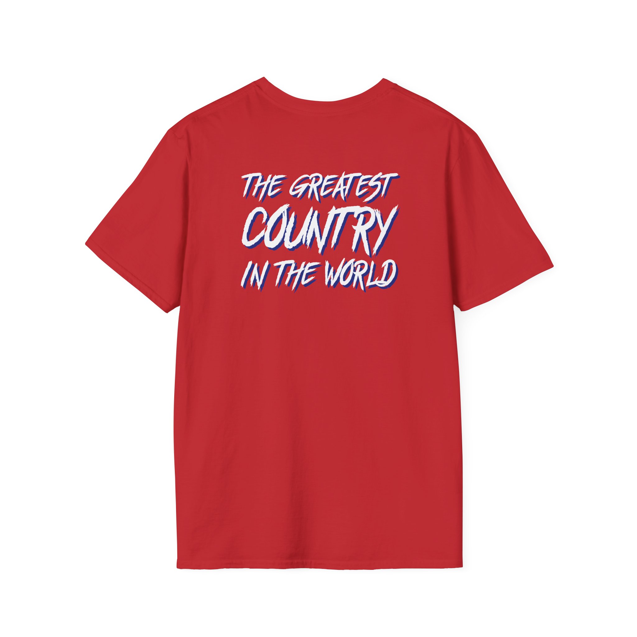 Valuetainment the Greatest Country in the World Unisex Softstyle T-Shirt - Image 2