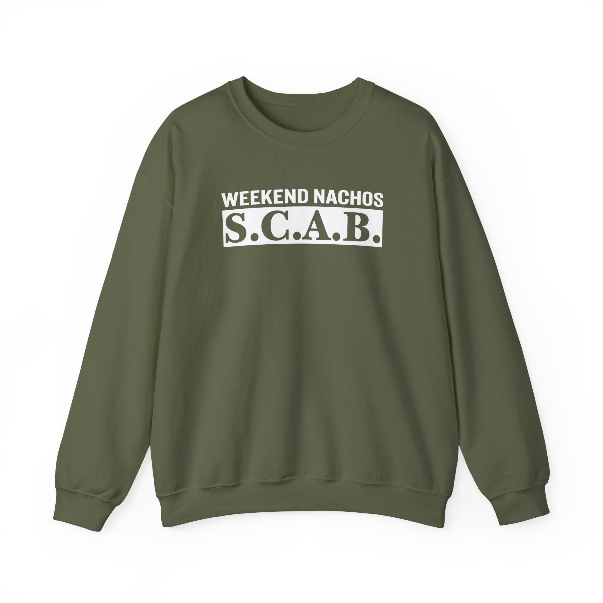 Weekend Nachos Unisex Heavy Blend™ Crewneck Sweatshirt - Image 7
