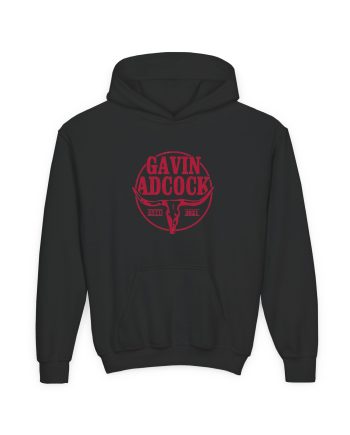 Gavin Adcock Logo Youth Heavy Blend Hooded Sweatshirt