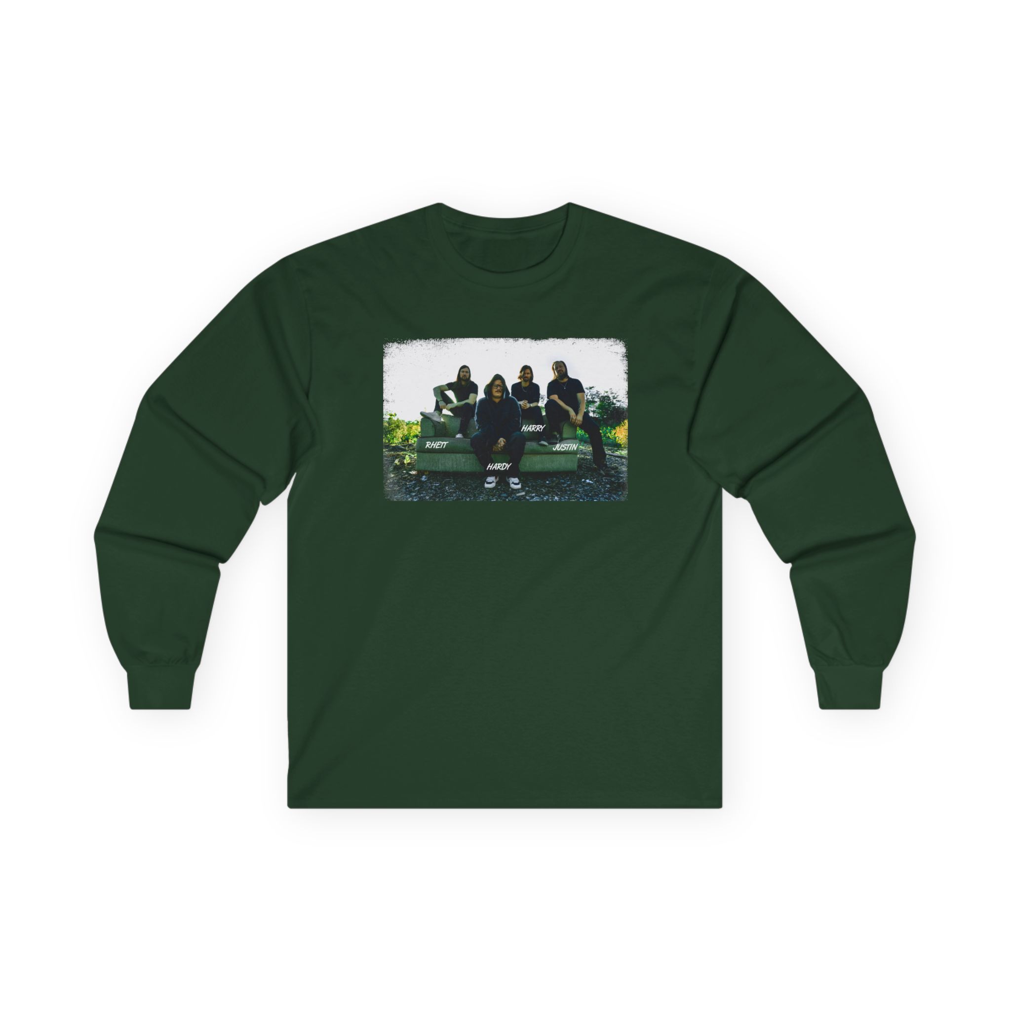 Hd Band Photo Unisex Ultra Cotton Long Sleeve Tee - Image 5
