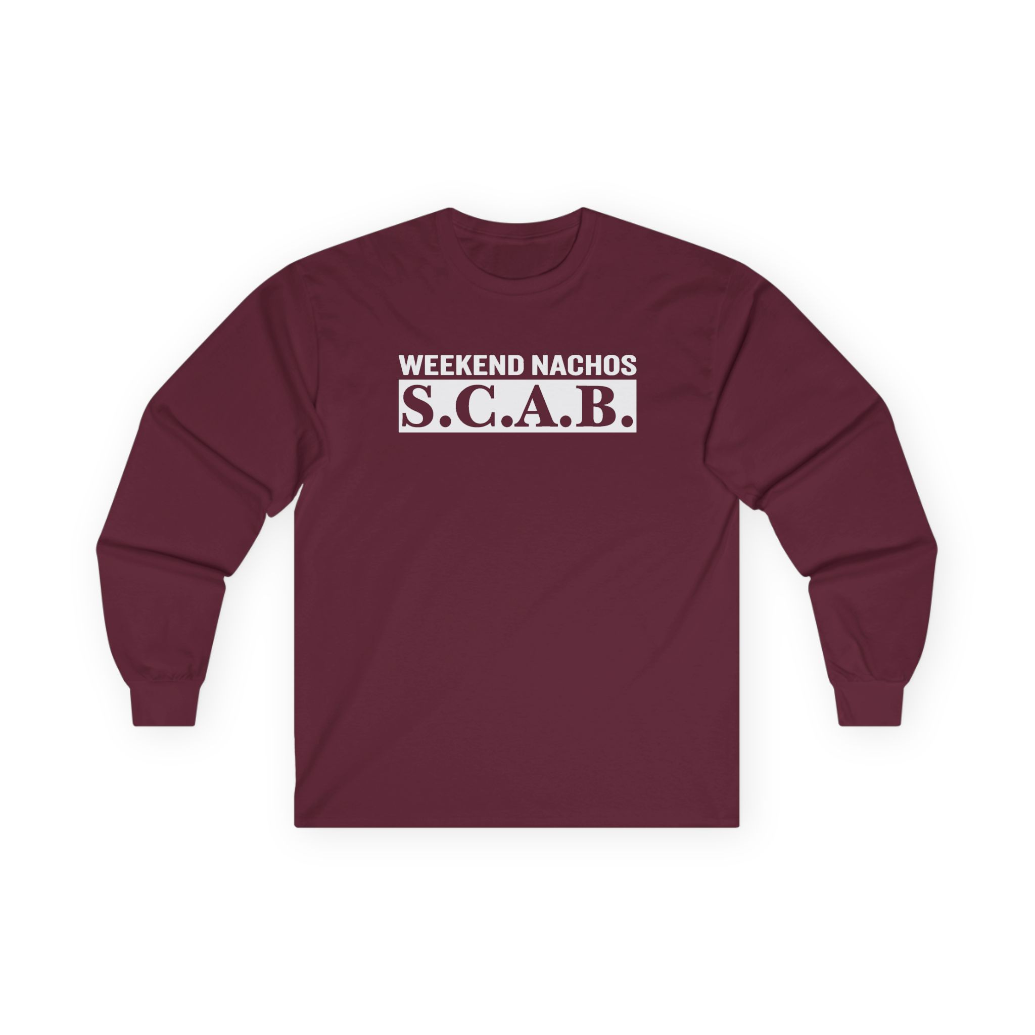 Weekend Nachos Unisex Ultra Cotton Long Sleeve Tee - Image 3