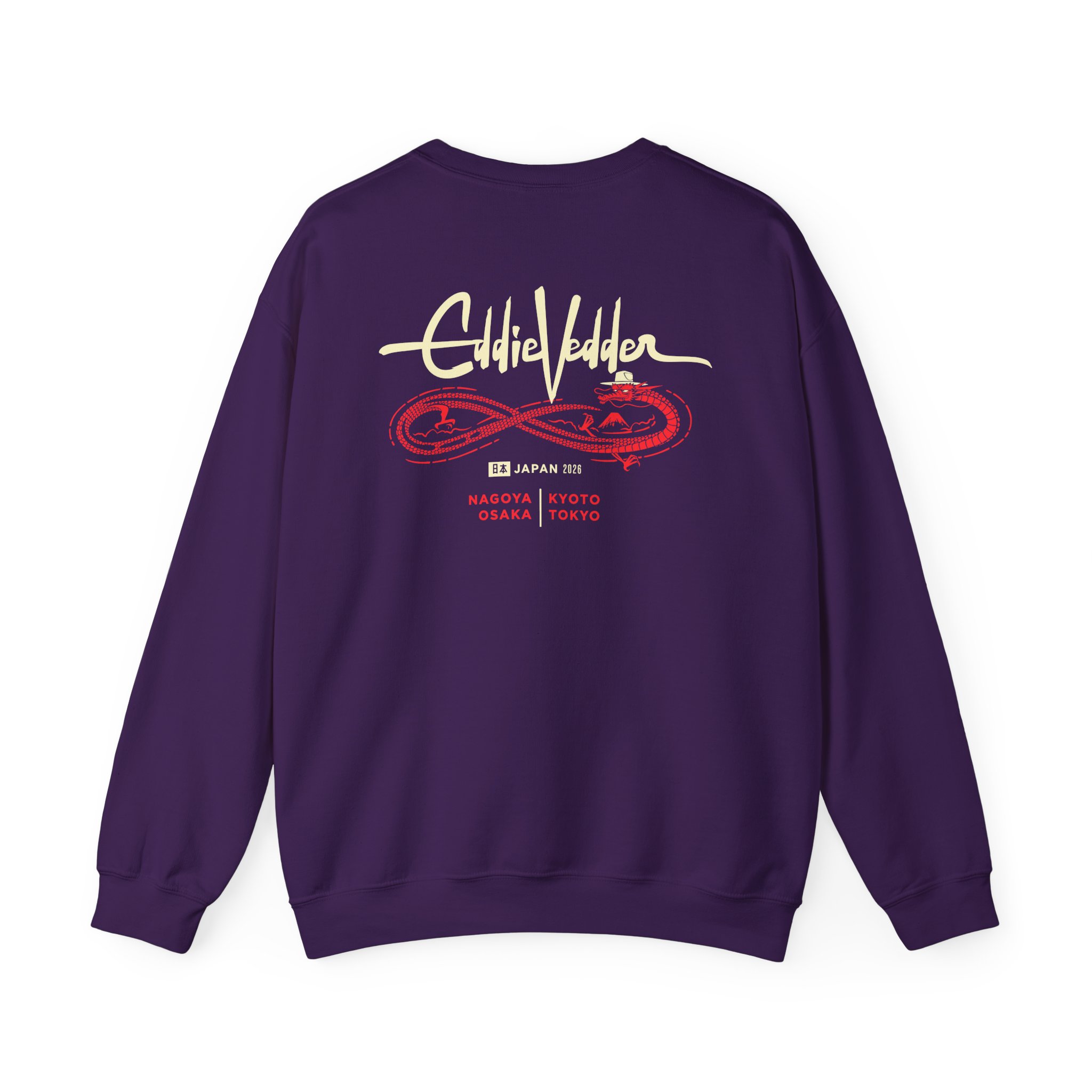 Eddie Vedder Figure 8 Dragon Unisex Heavy Blend™ Crewneck Sweatshirt - Image 16