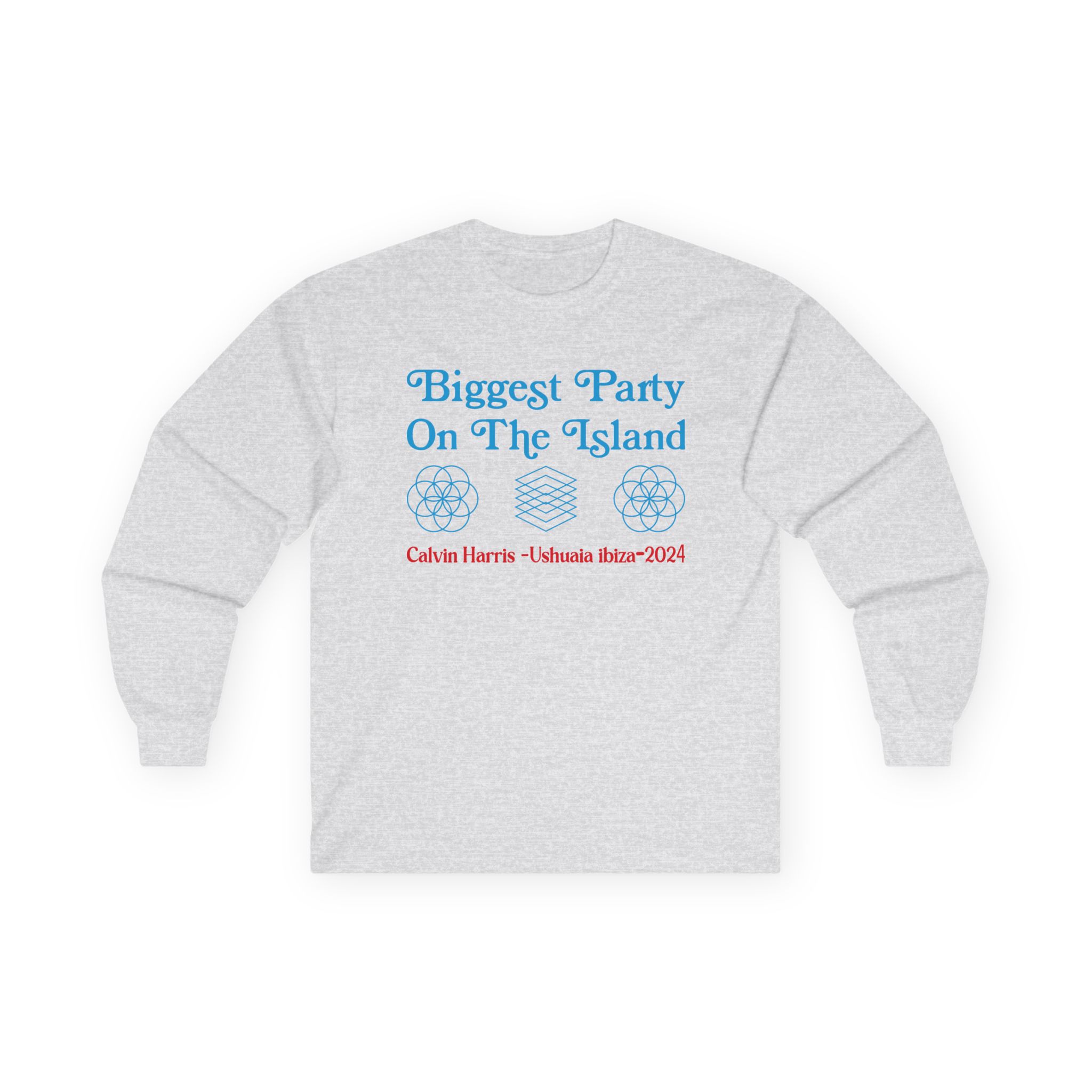 Calvin Harris Ushuaia Higher Level Unisex Ultra Cotton Long Sleeve Tee - Image 3