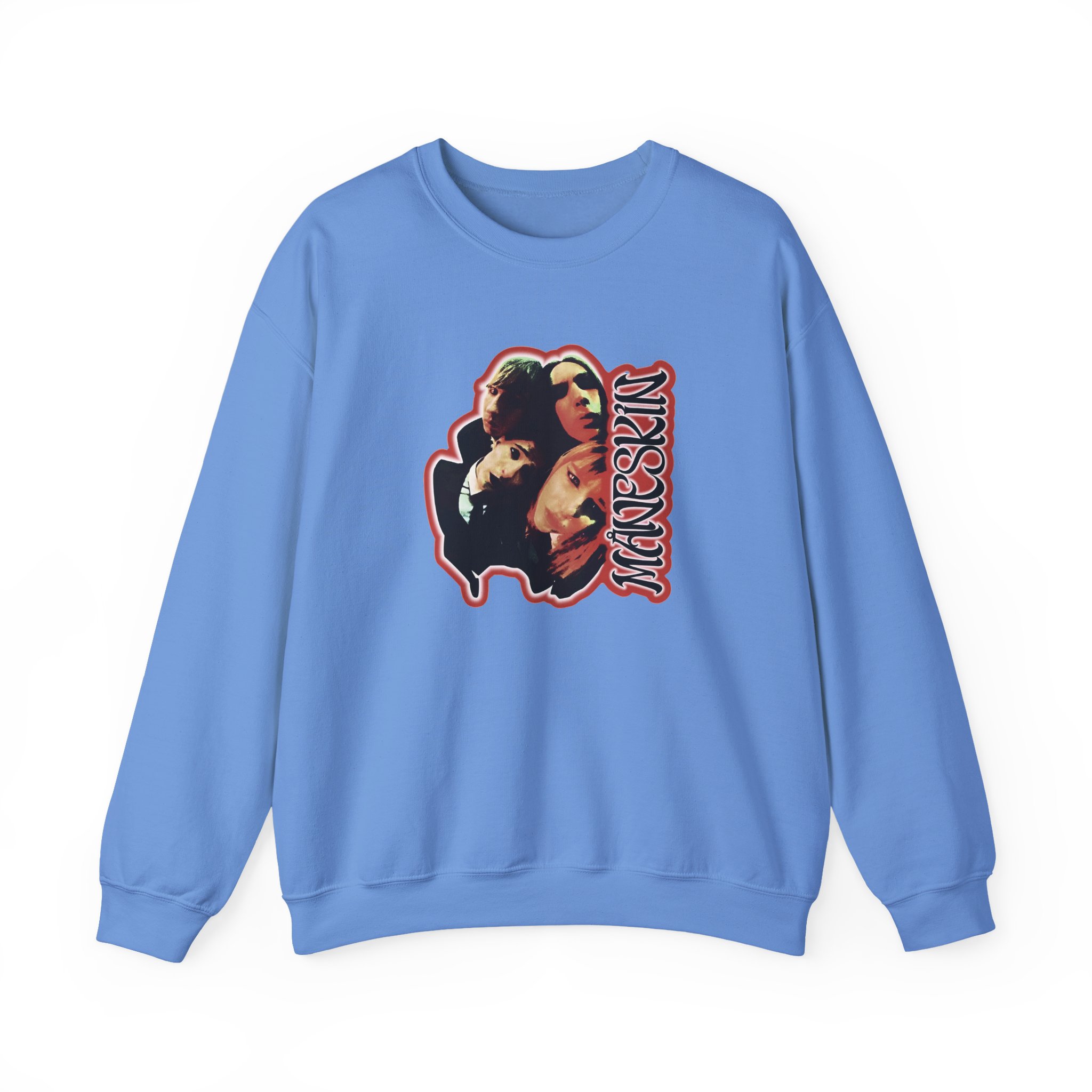Maneskin Fisheye Unisex Heavy Blend™ Crewneck Sweatshirt - Image 11
