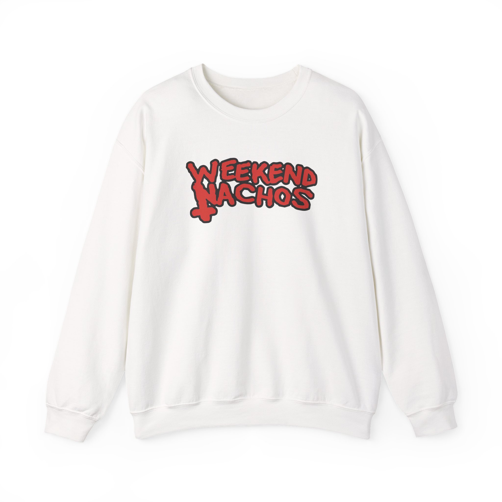 Weekend Nachos Christian Unisex Heavy Blend™ Crewneck Sweatshirt