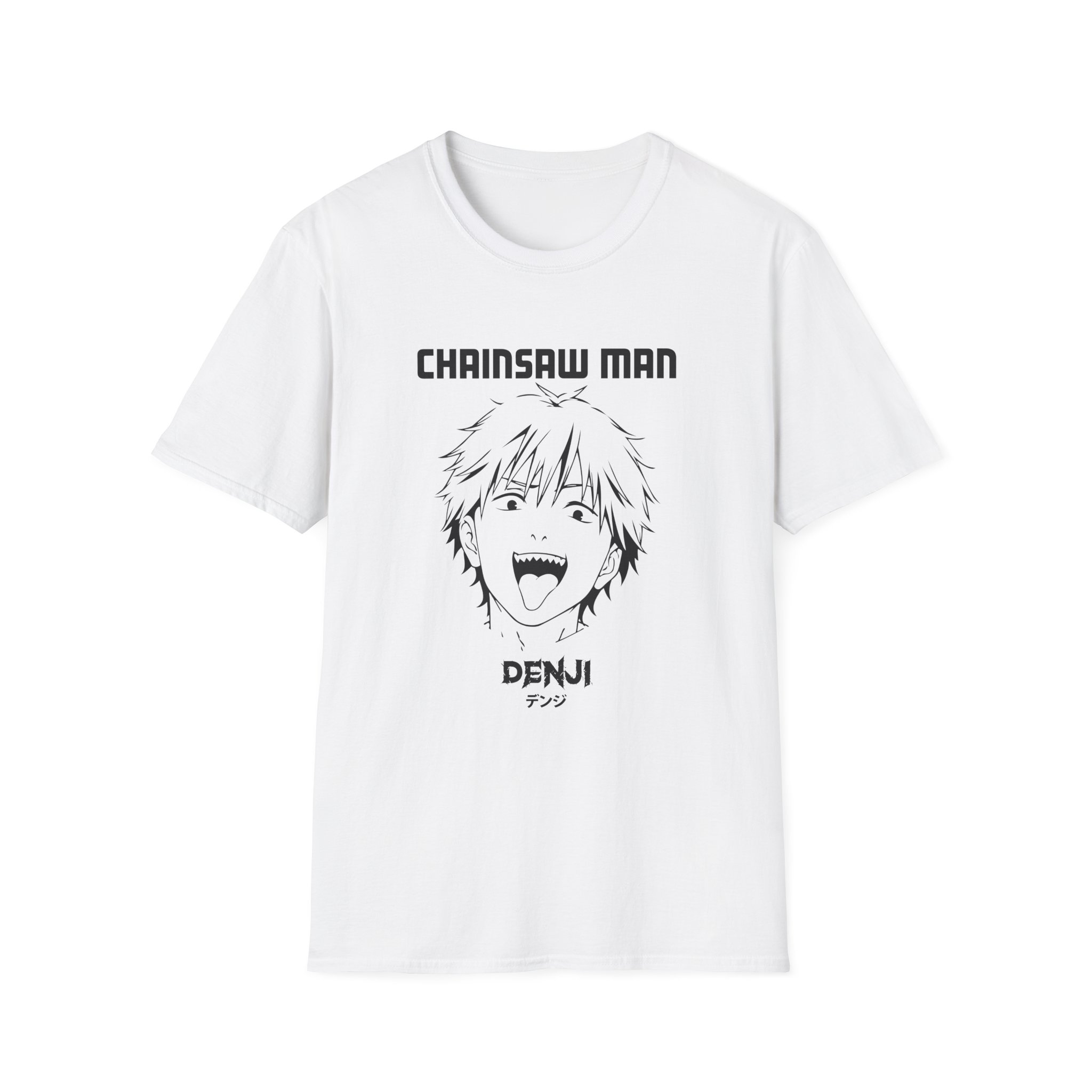 Chainsaw Man Denji Unisex Softstyle T-Shirt - Image 3