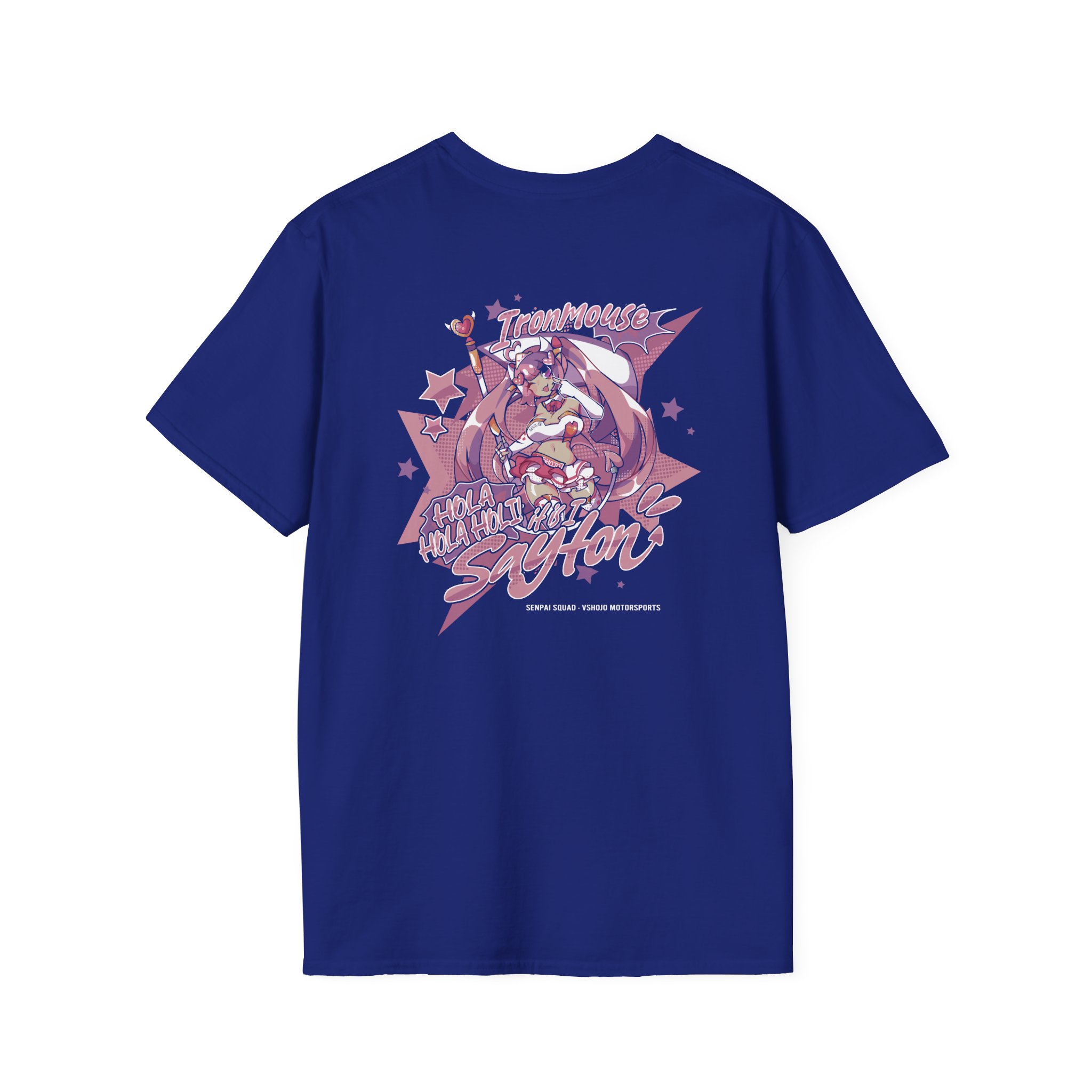 Ironmouse V2 Vshojo X Senpai Squad Unisex Softstyle T-shirt - Image 10