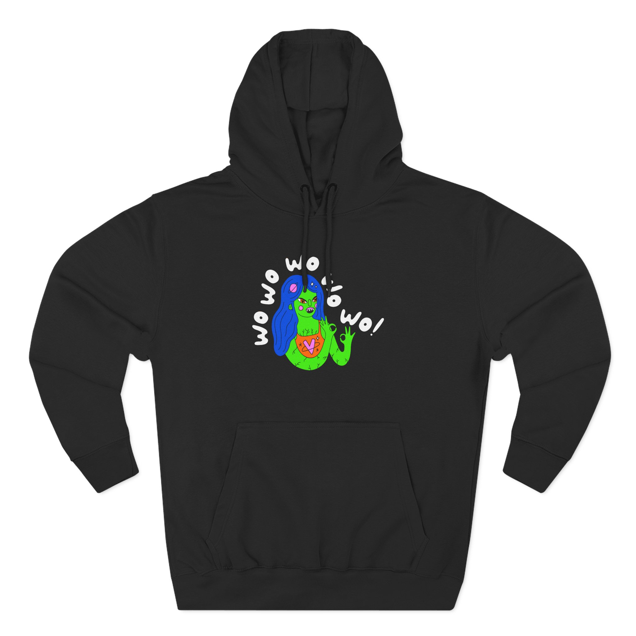 The Aquabats Martian Girl Three-Panel Fleece Hoodie