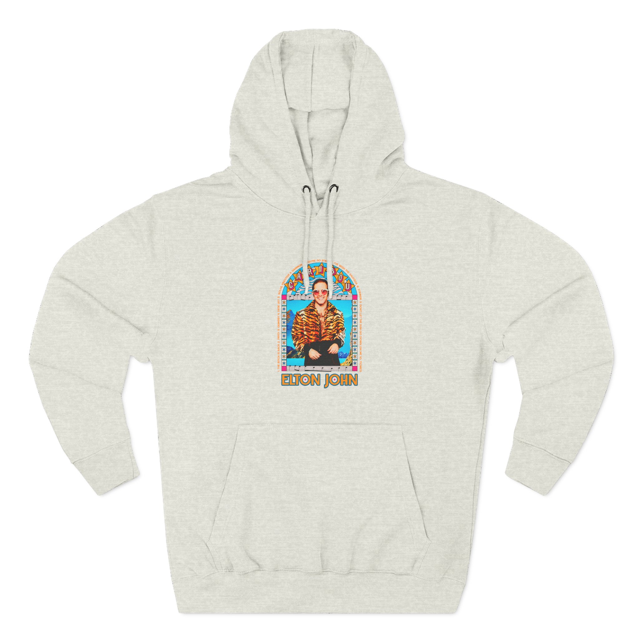 Ej Farewell Caribou Three-Panel Fleece Hoodie - Image 7