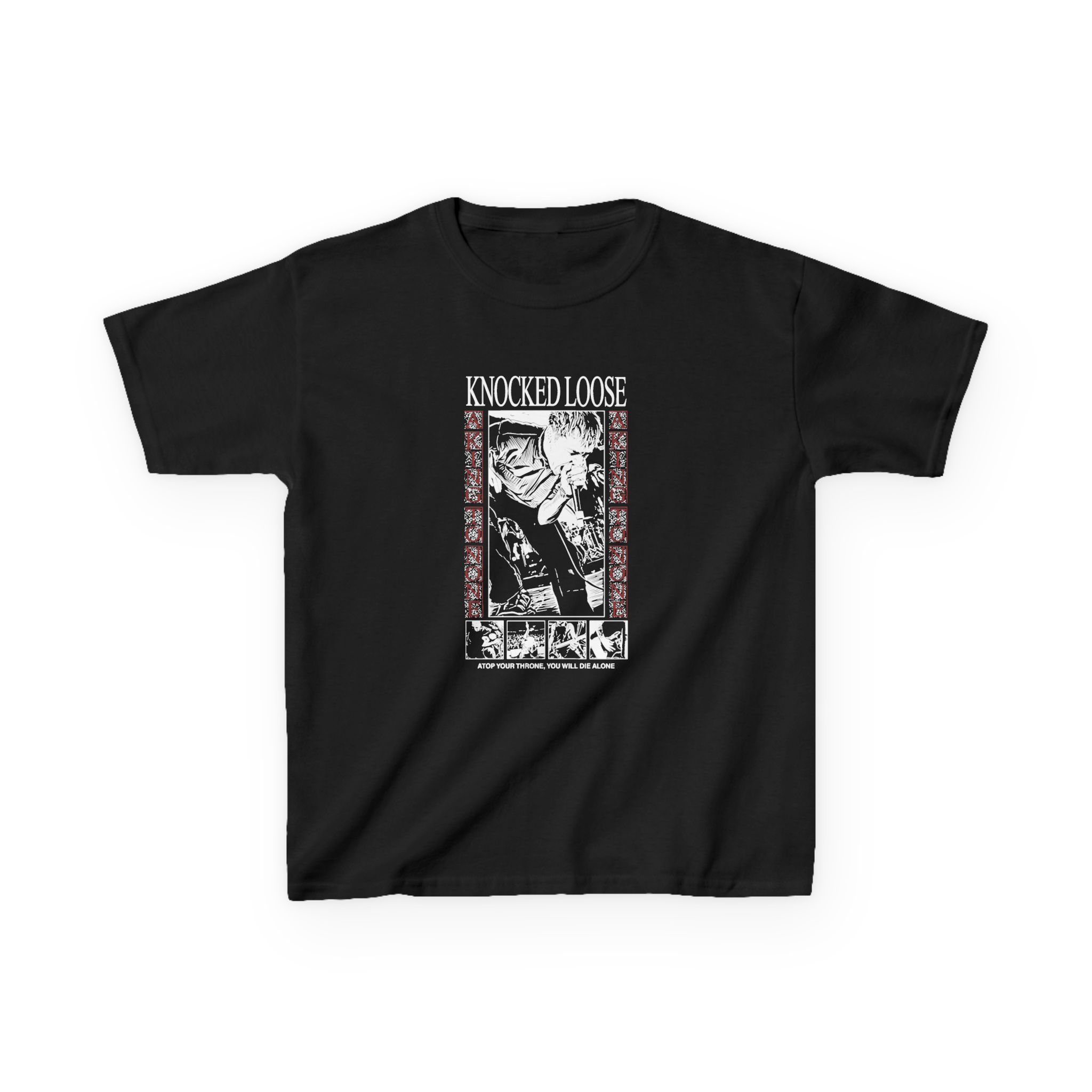 Knocked Loose Atop Your Throne Kids Heavy Cotton™ Tee