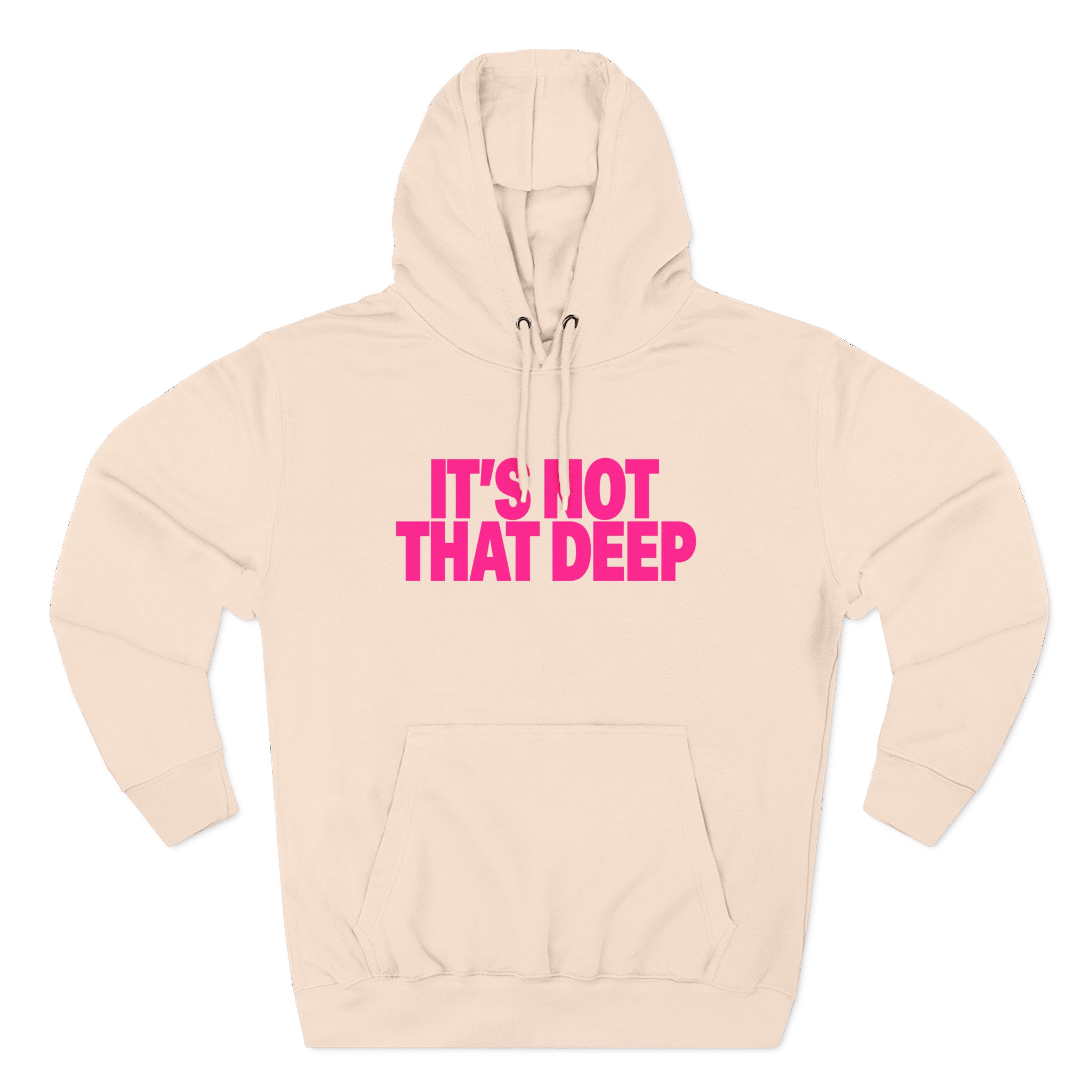 D L Three-panel Fleece Hoodie - Image 5