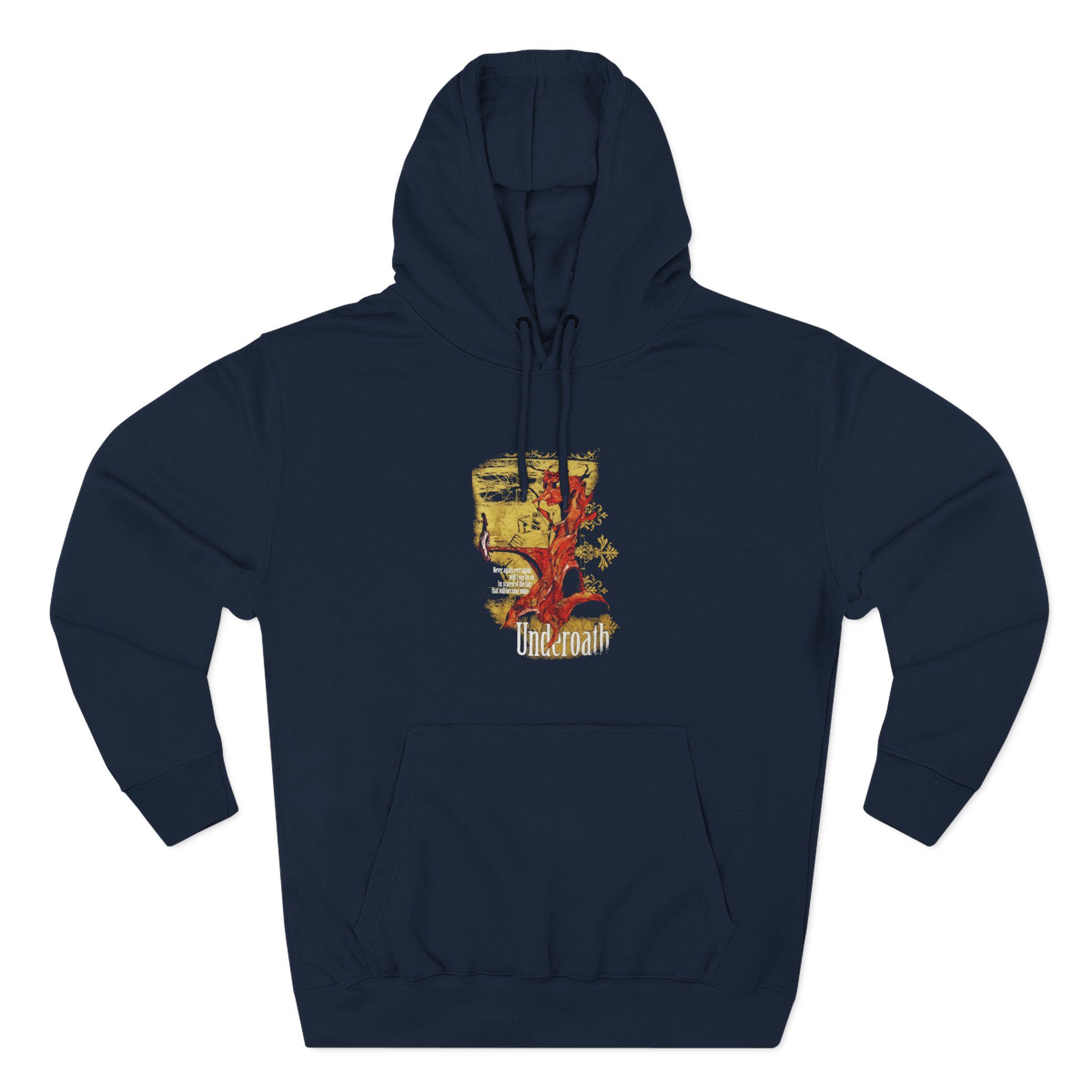 Underoath Three-Panel Fleece Hoodie - Image 3