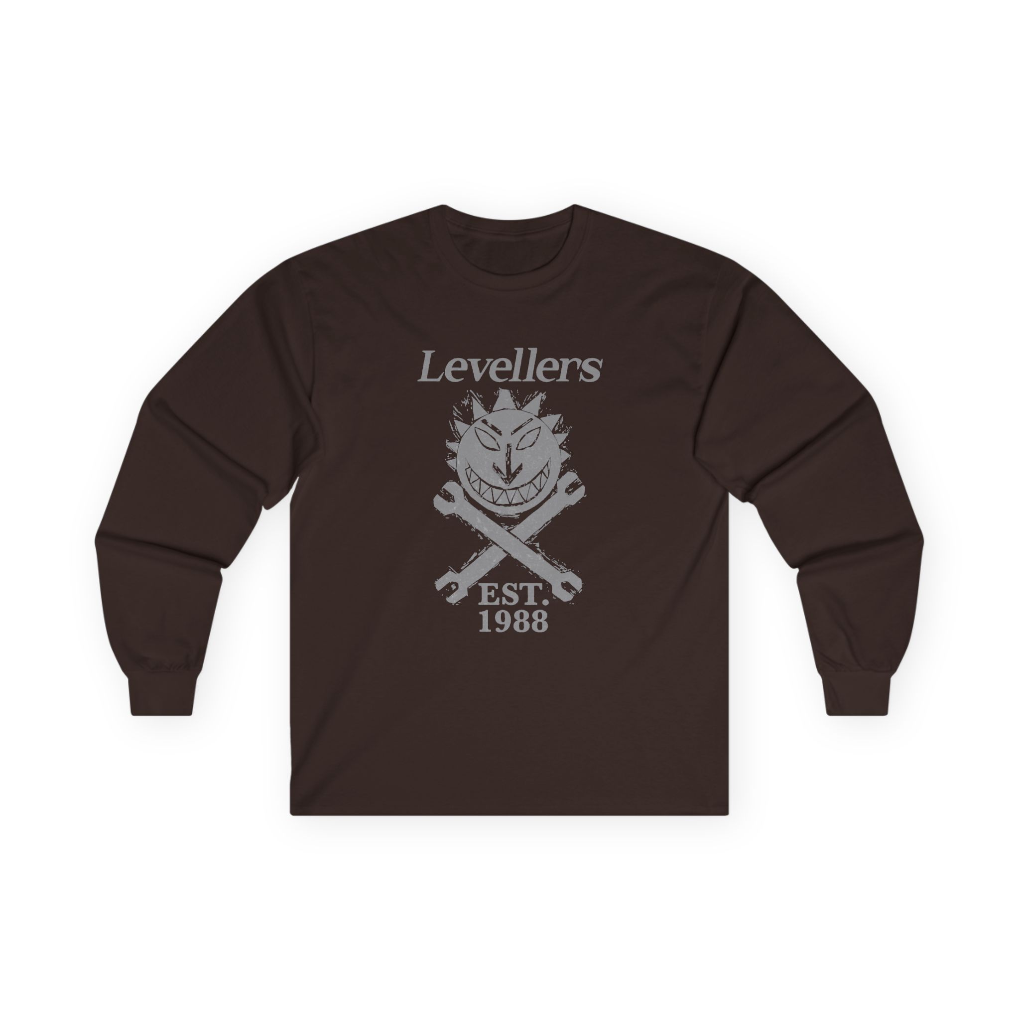 Levellers Sun & Spanners Unisex Ultra Cotton Long Sleeve Tee - Image 5