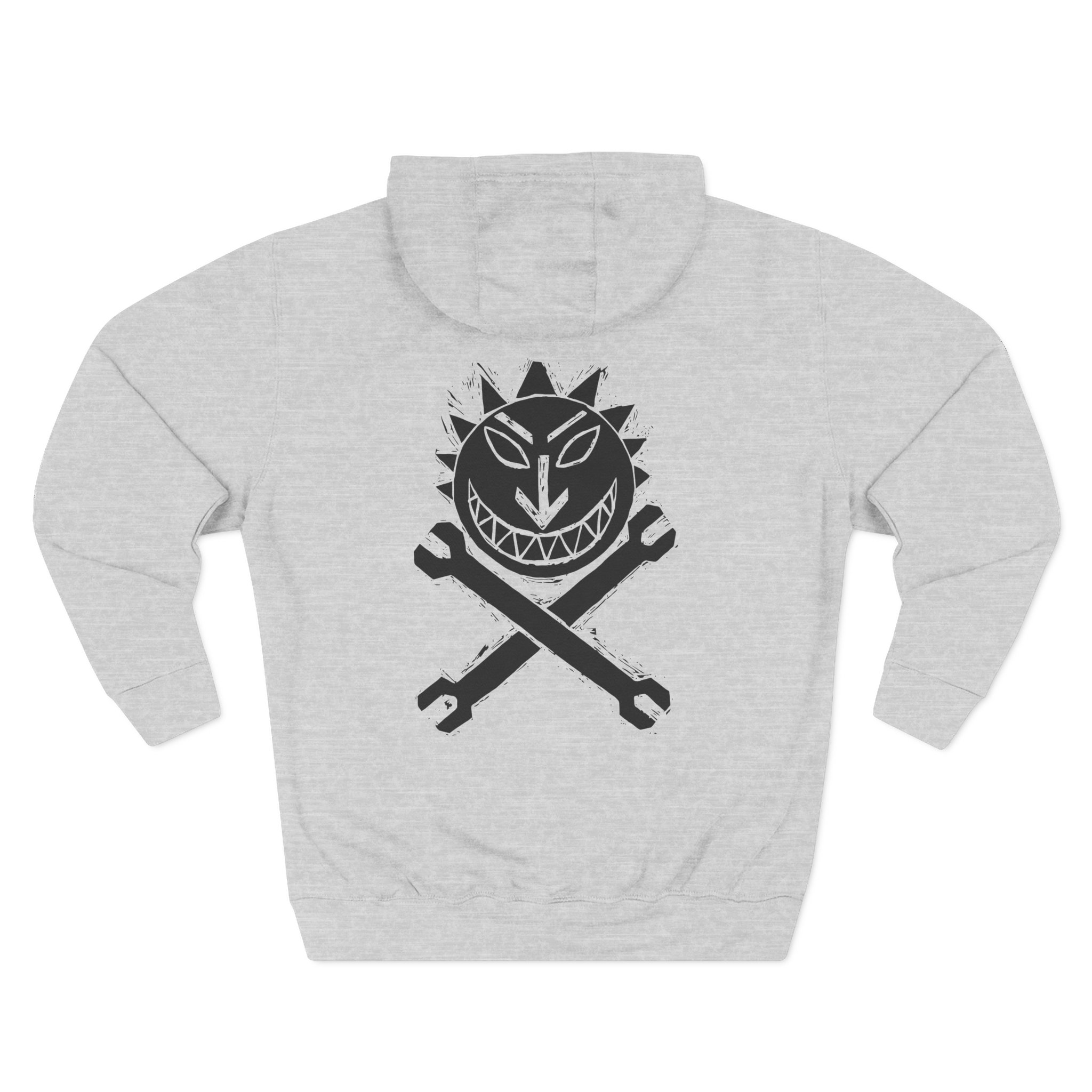 Levellers Sun & Spanners Three-Panel Fleece Hoodie - Image 4