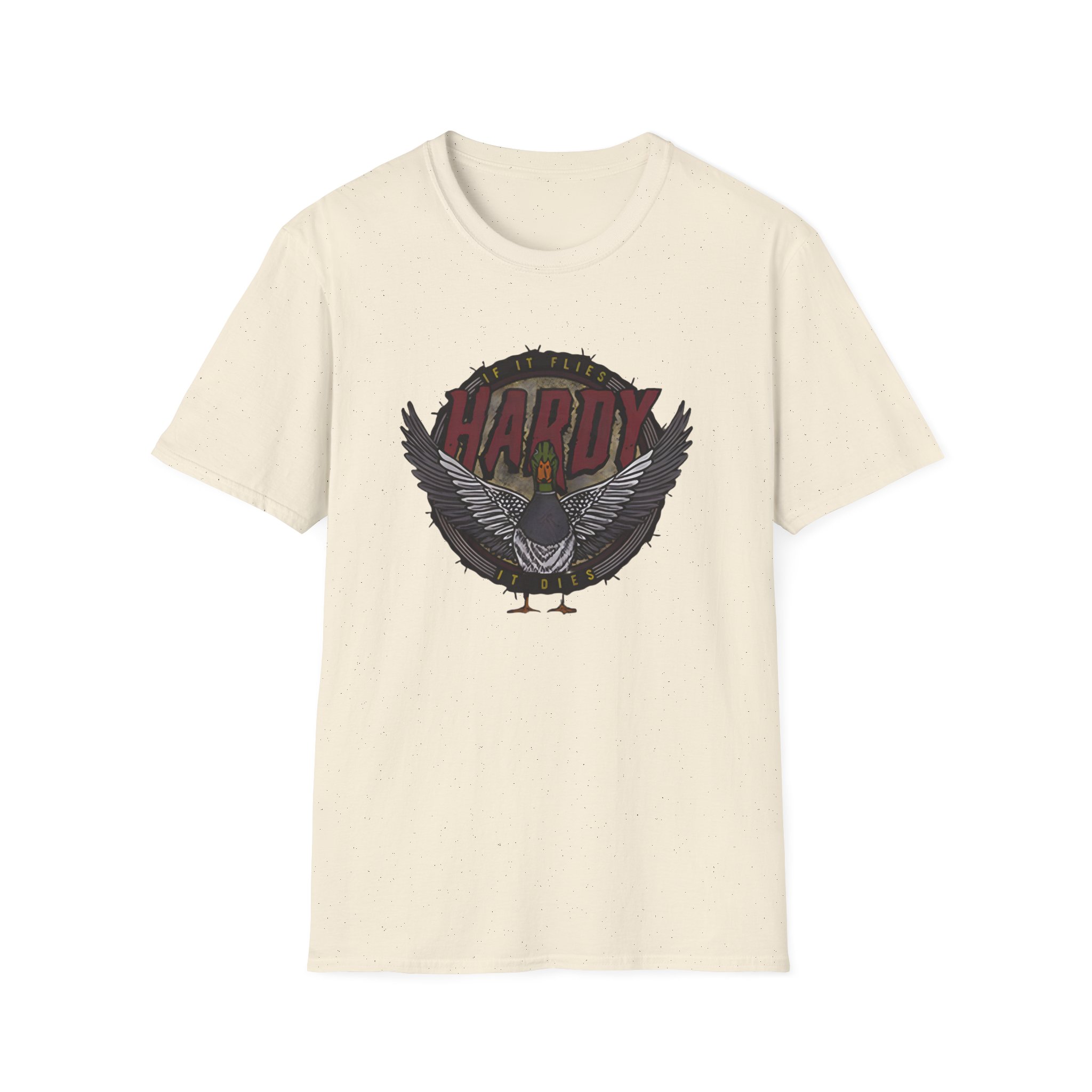 Hd if It Flies Unisex Softstyle T-Shirt - Image 11