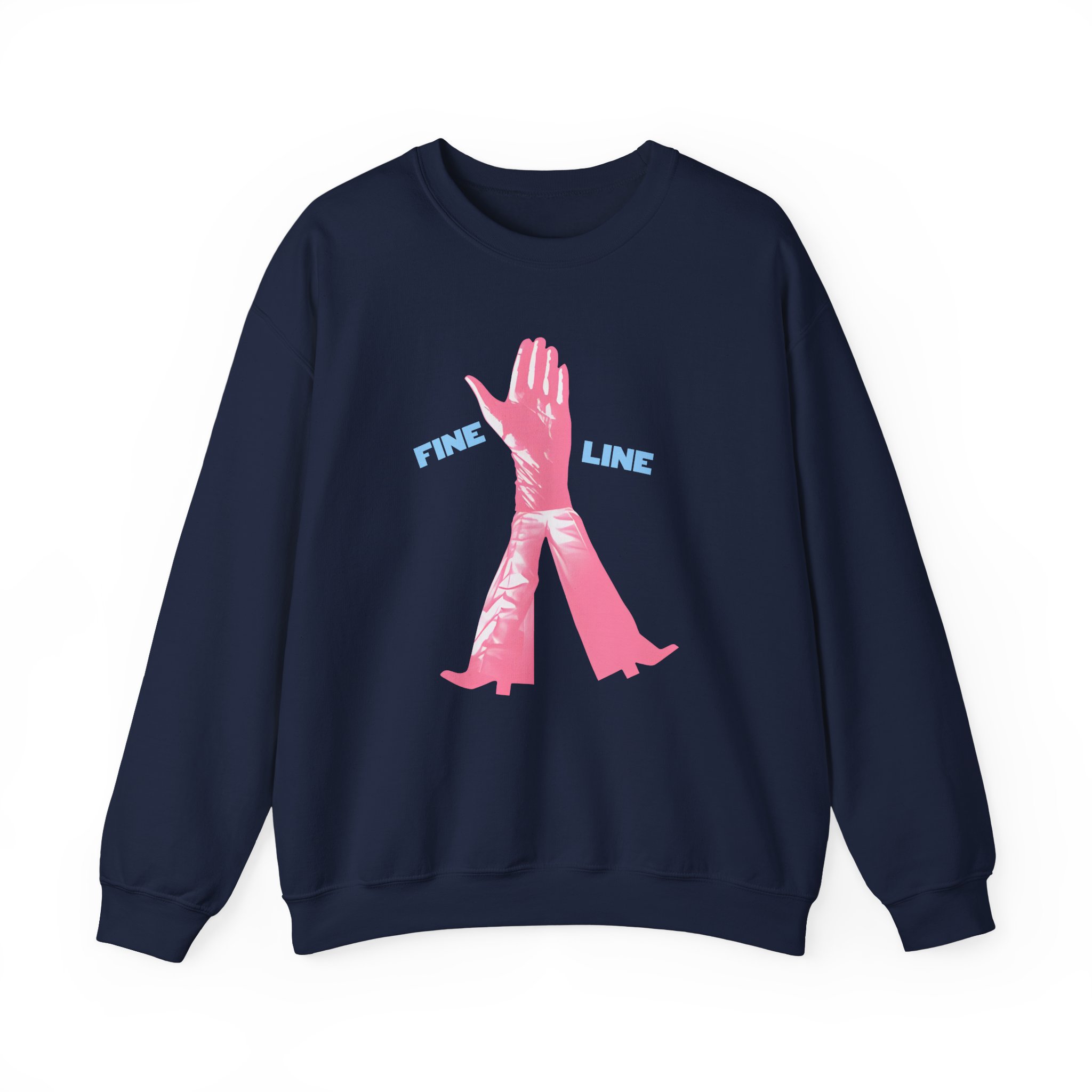Love on Tour Fine Line Unisex Heavy Blend™ Crewneck Sweatshirt - Image 15