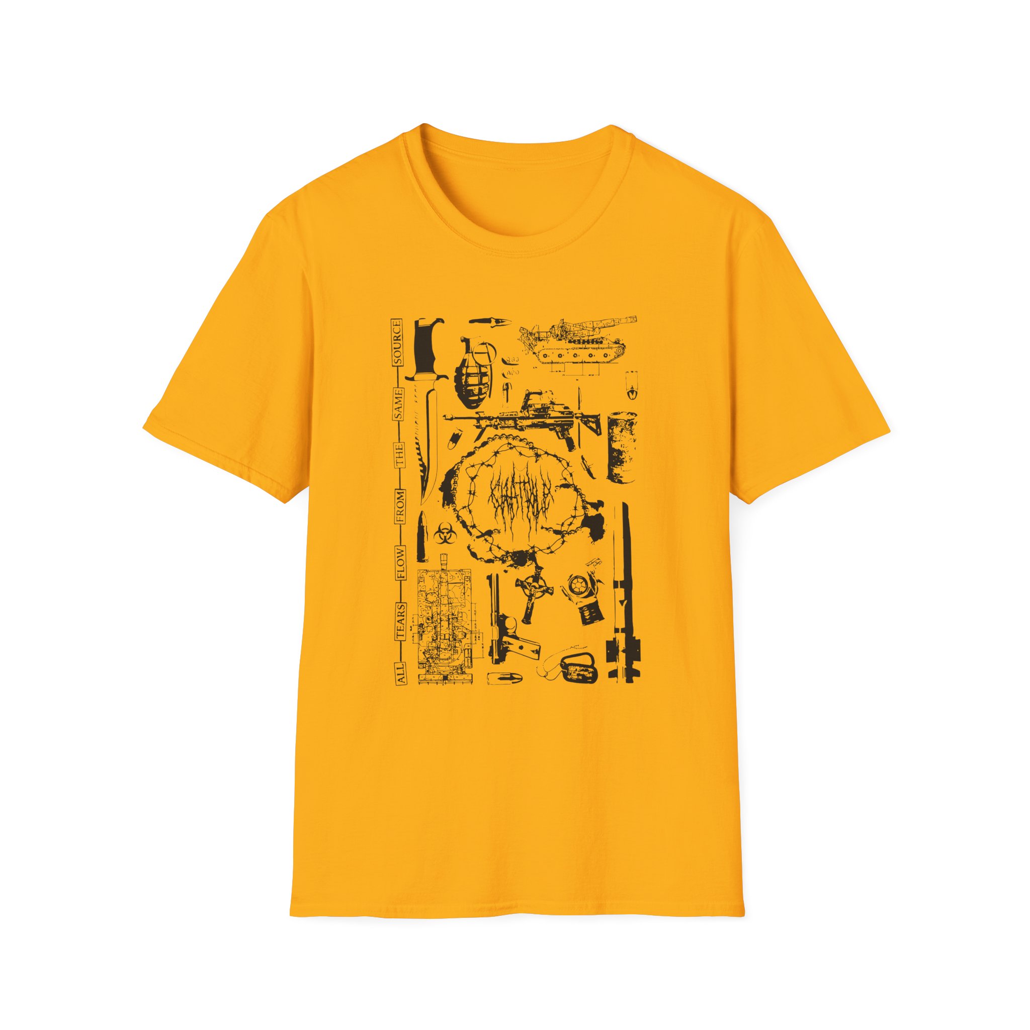 Chat Pile Shame Unisex Softstyle T-Shirt - Image 13