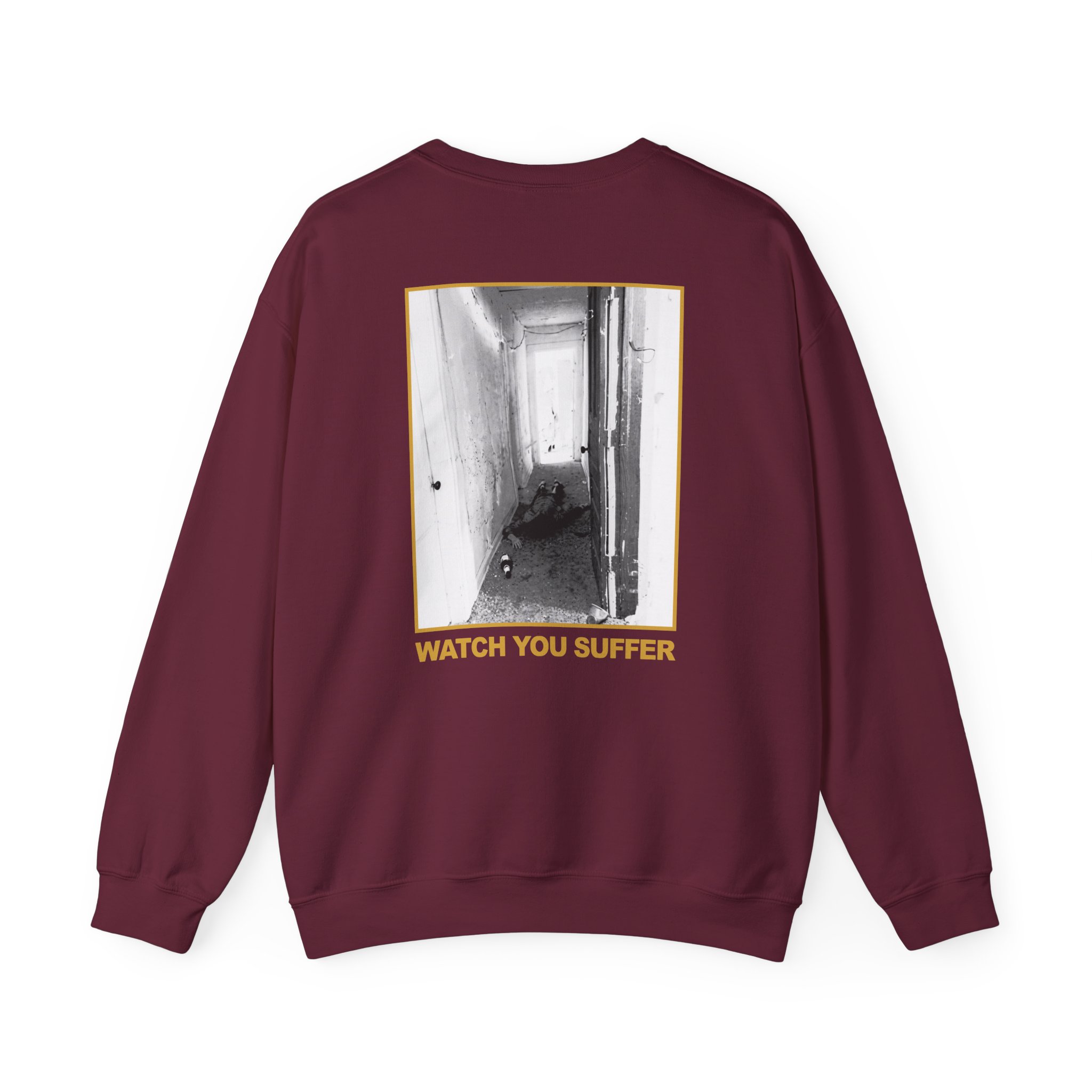 Weekend Nachos Watch You Suffer Unisex Heavy Blend™ Crewneck Sweatshirt - Image 4